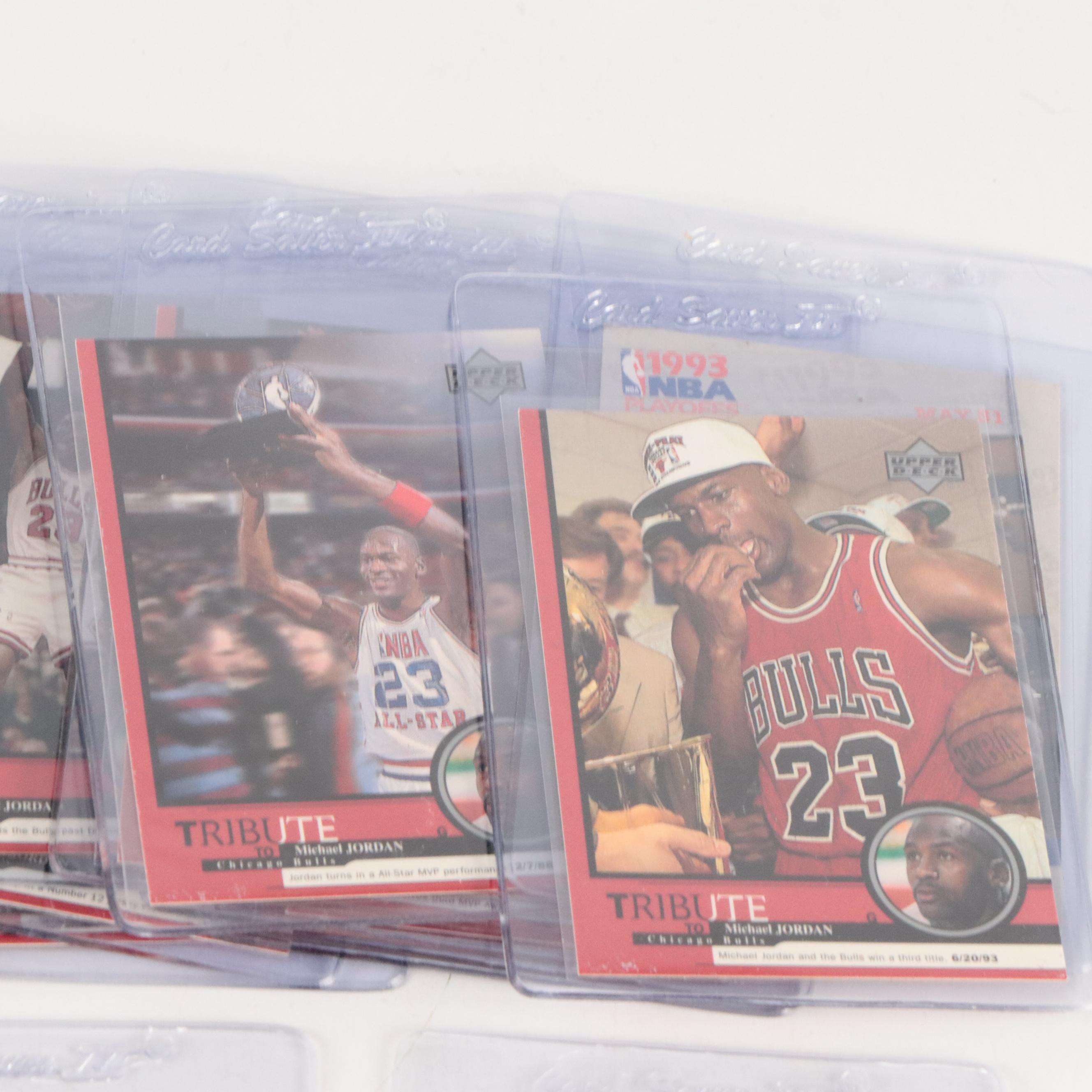 Michael Jordan Basketball Card Collection Featuring PSA Graded and More