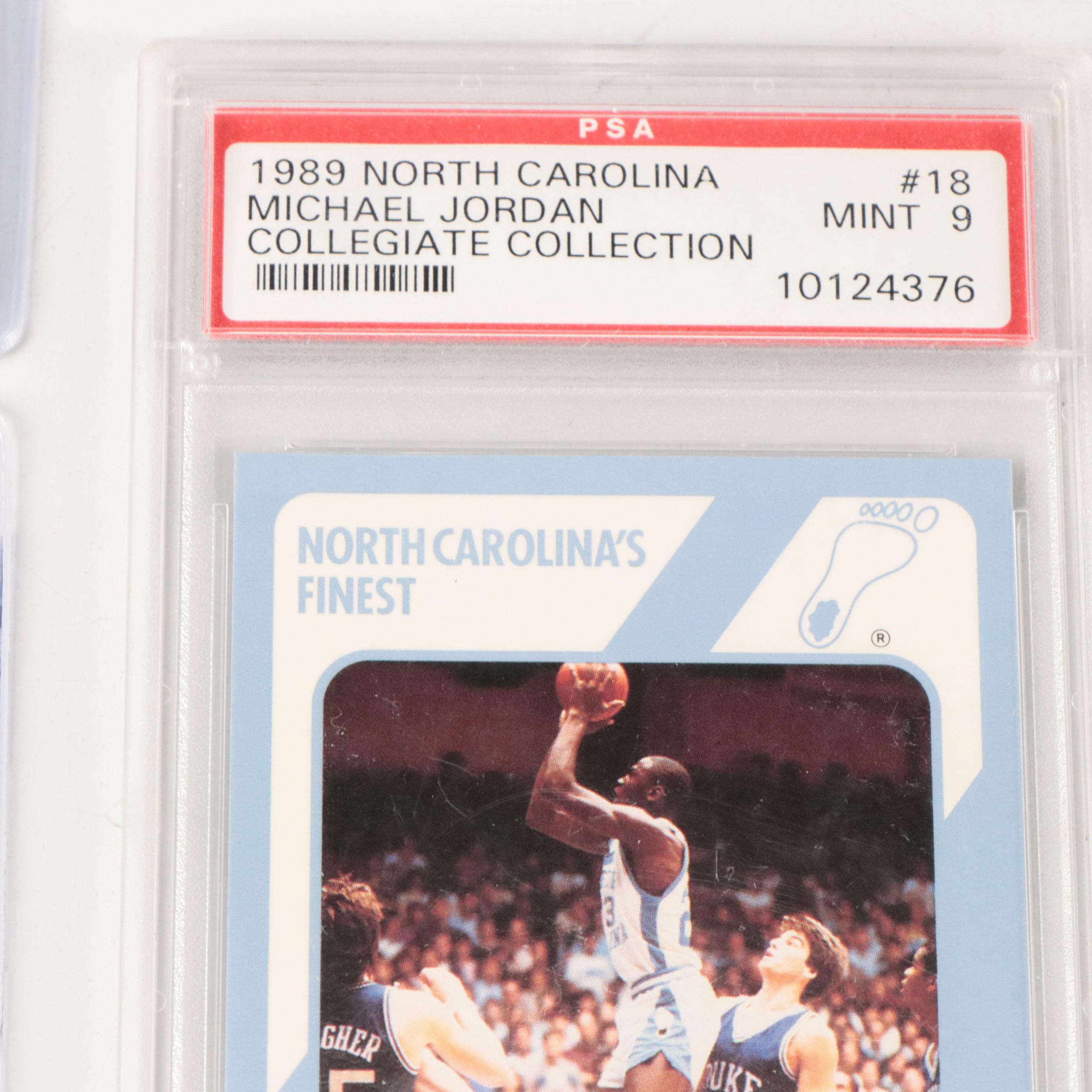 Michael Jordan Basketball Card Collection Featuring PSA Graded and More