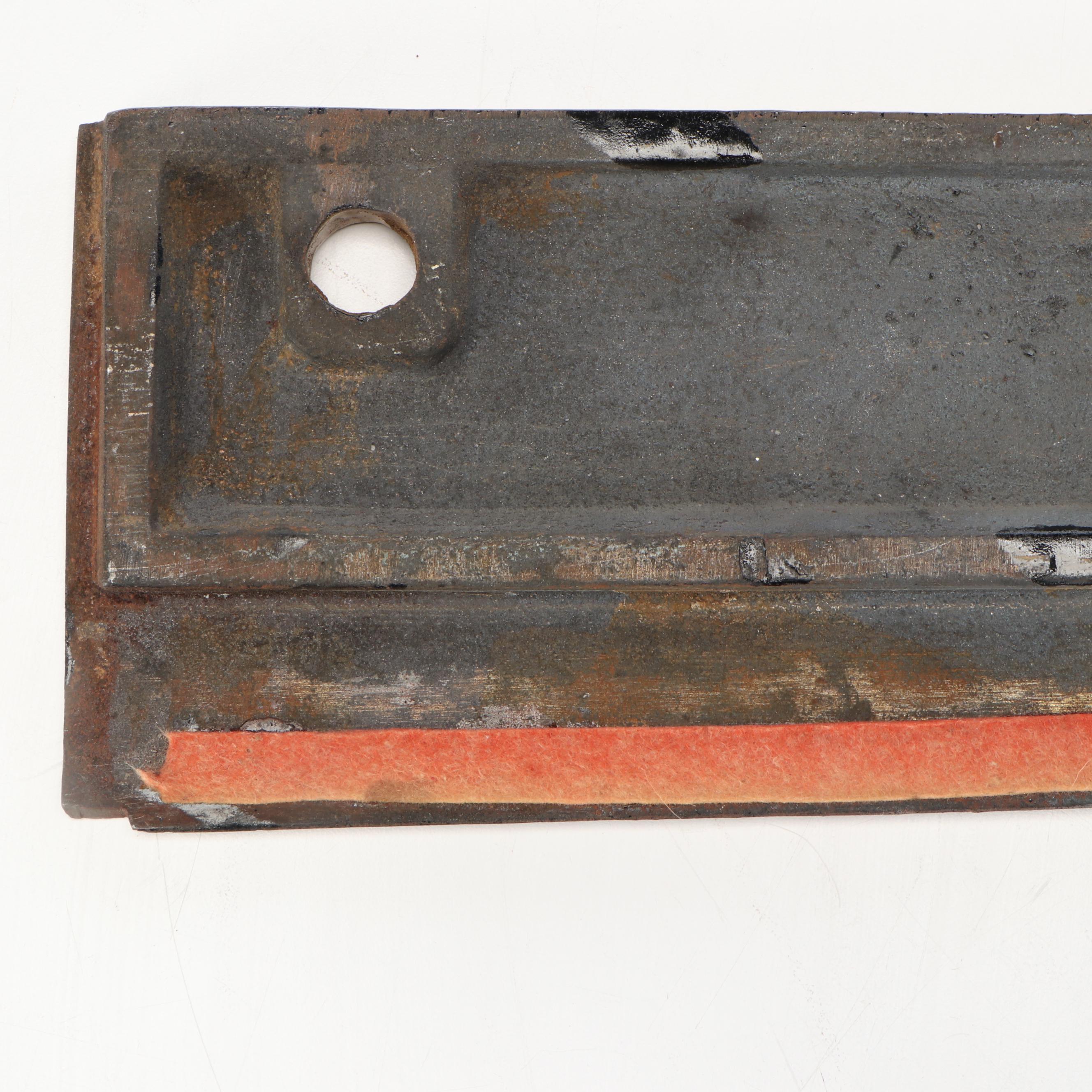 Bailey Piano Co. Cast Iron Piano Frame Part, 1907