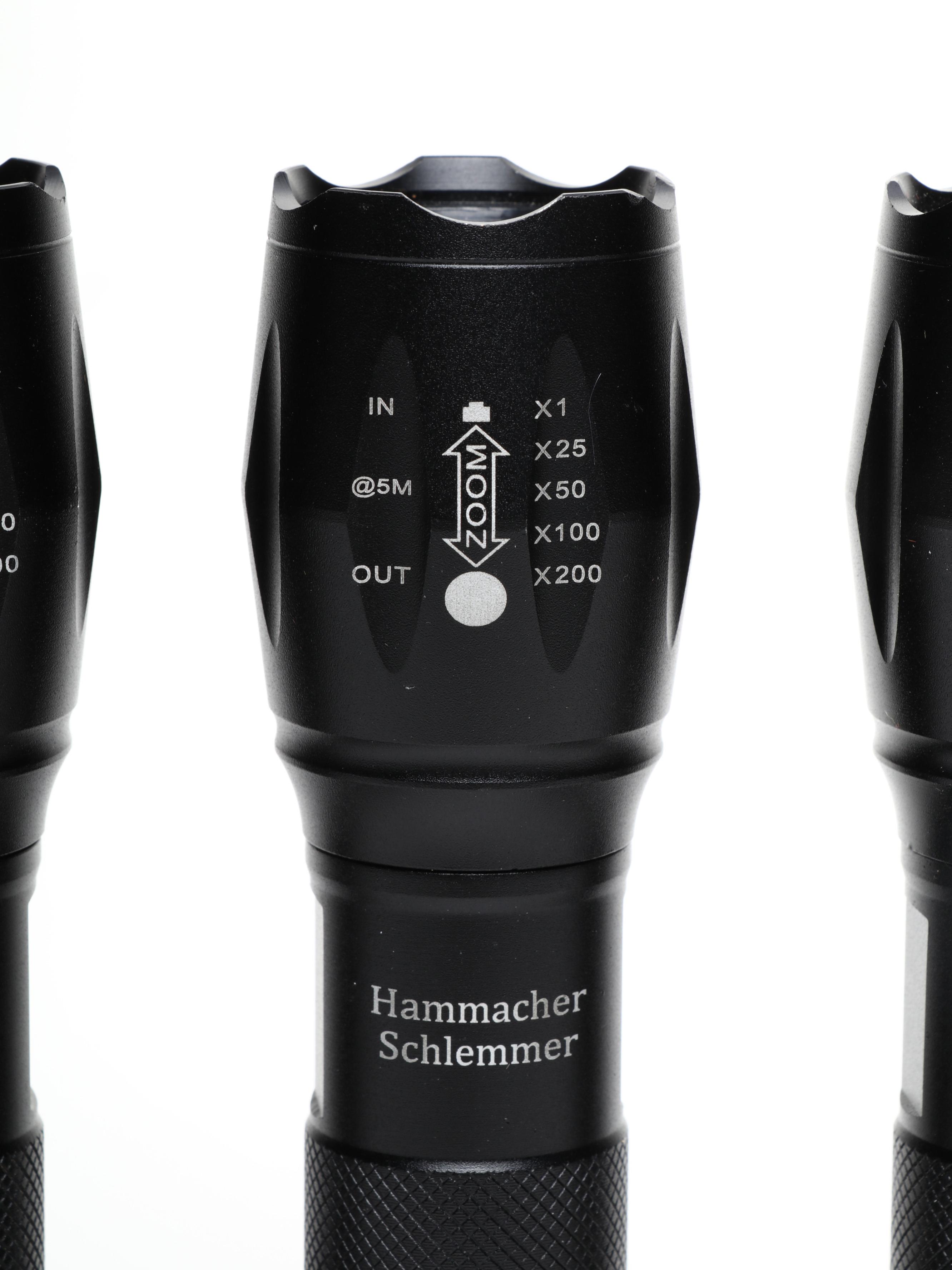 The Five Mile Flashlights by Hammacher Schlemmer