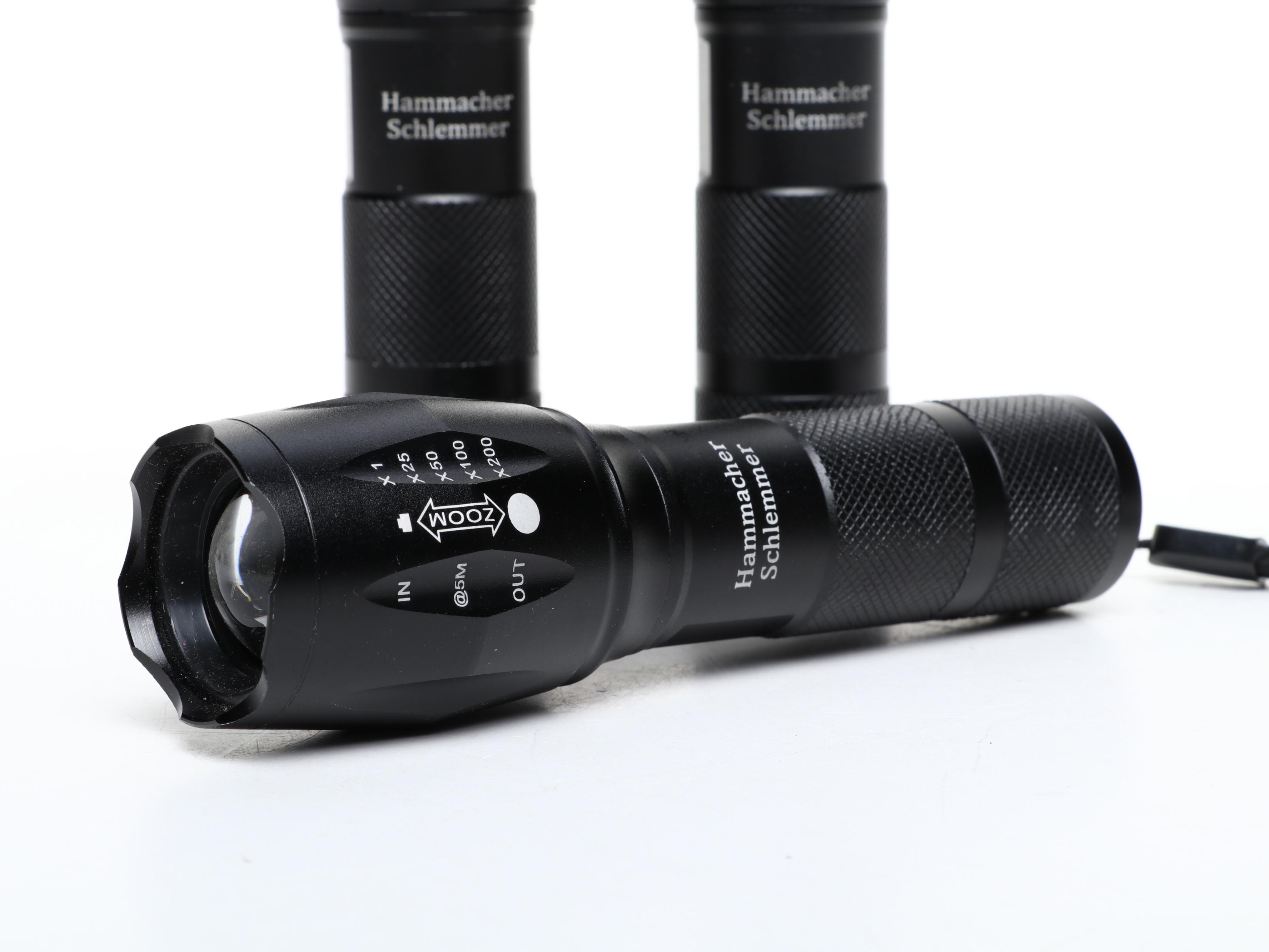 The Five Mile Flashlights by Hammacher Schlemmer