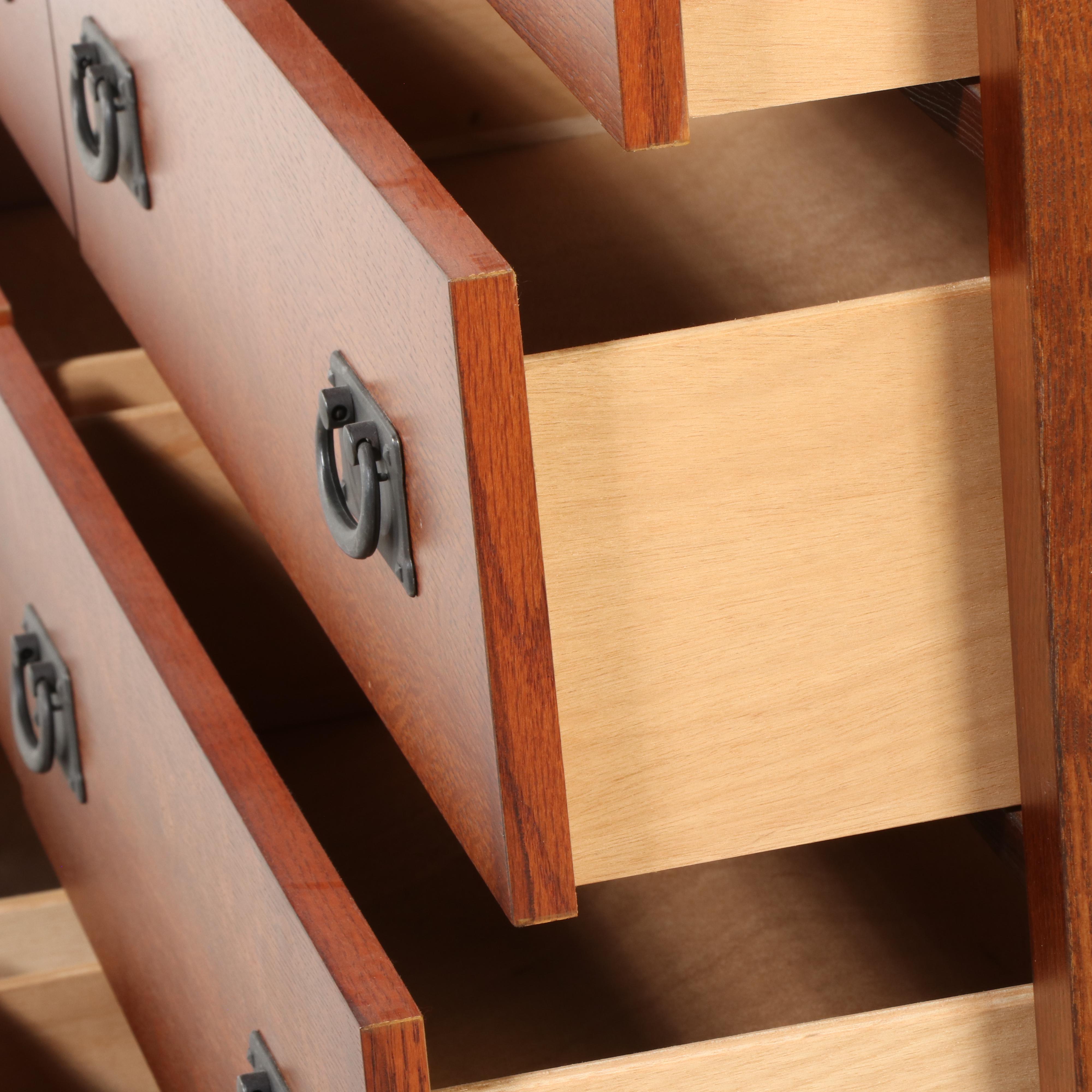 Contemporary Oak Chest of Drawers