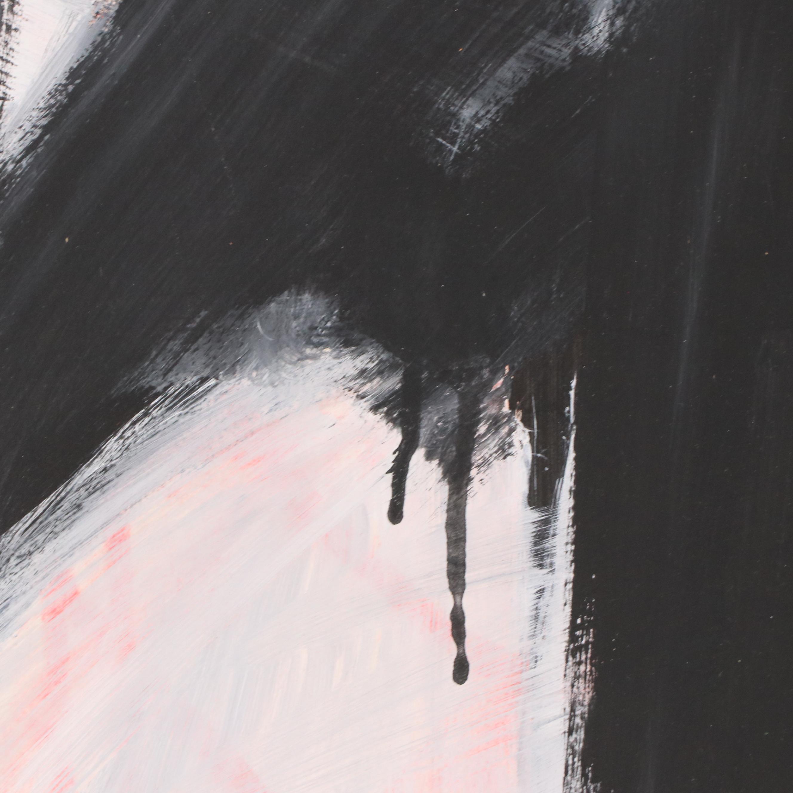 Jack Meanwell Abstract Modern Oil Painting, Late 20th Century