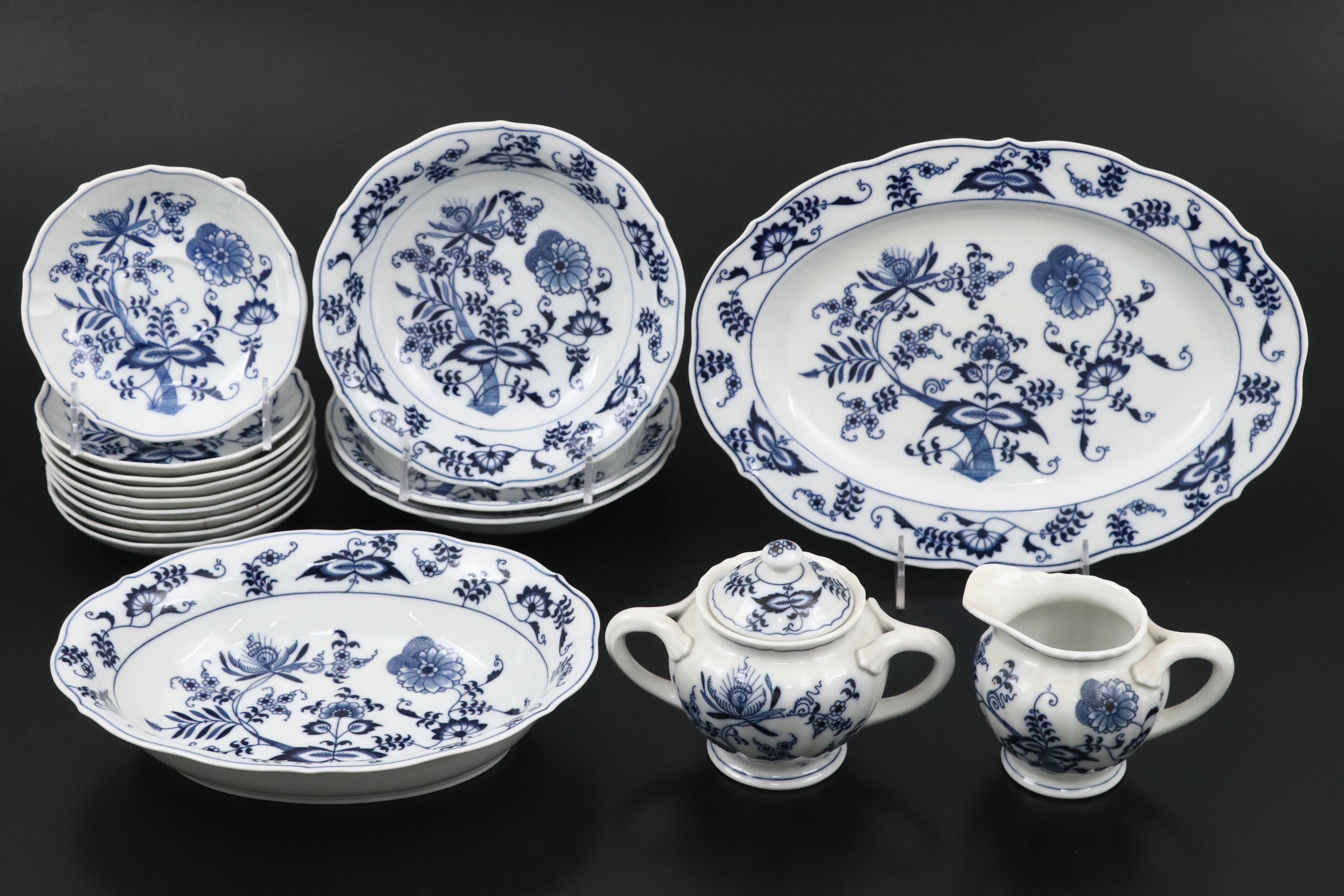 Blue Danube Porcelain Dinner Plate, Salad Plate and More