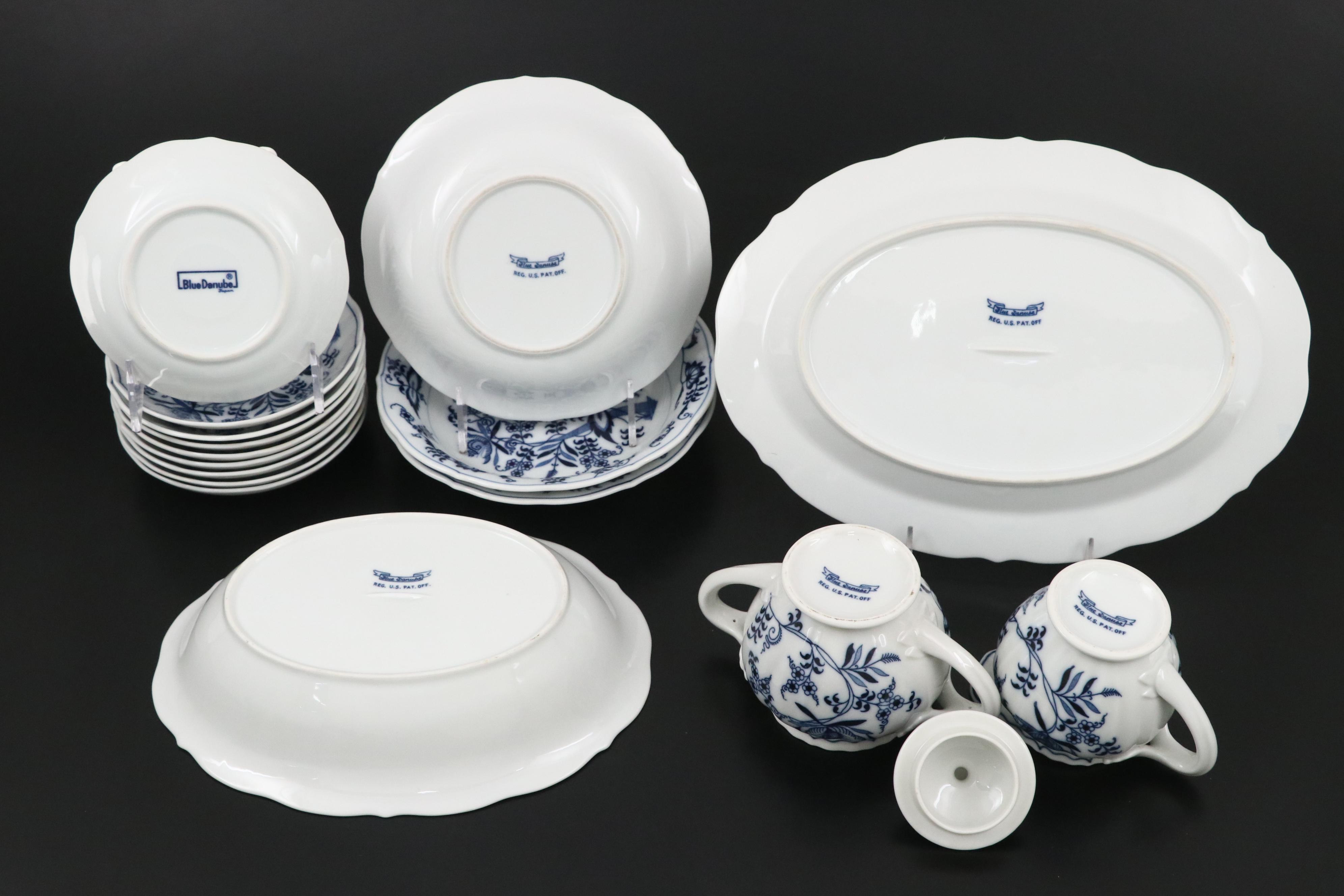 Blue Danube Porcelain Dinner Plate, Salad Plate and More