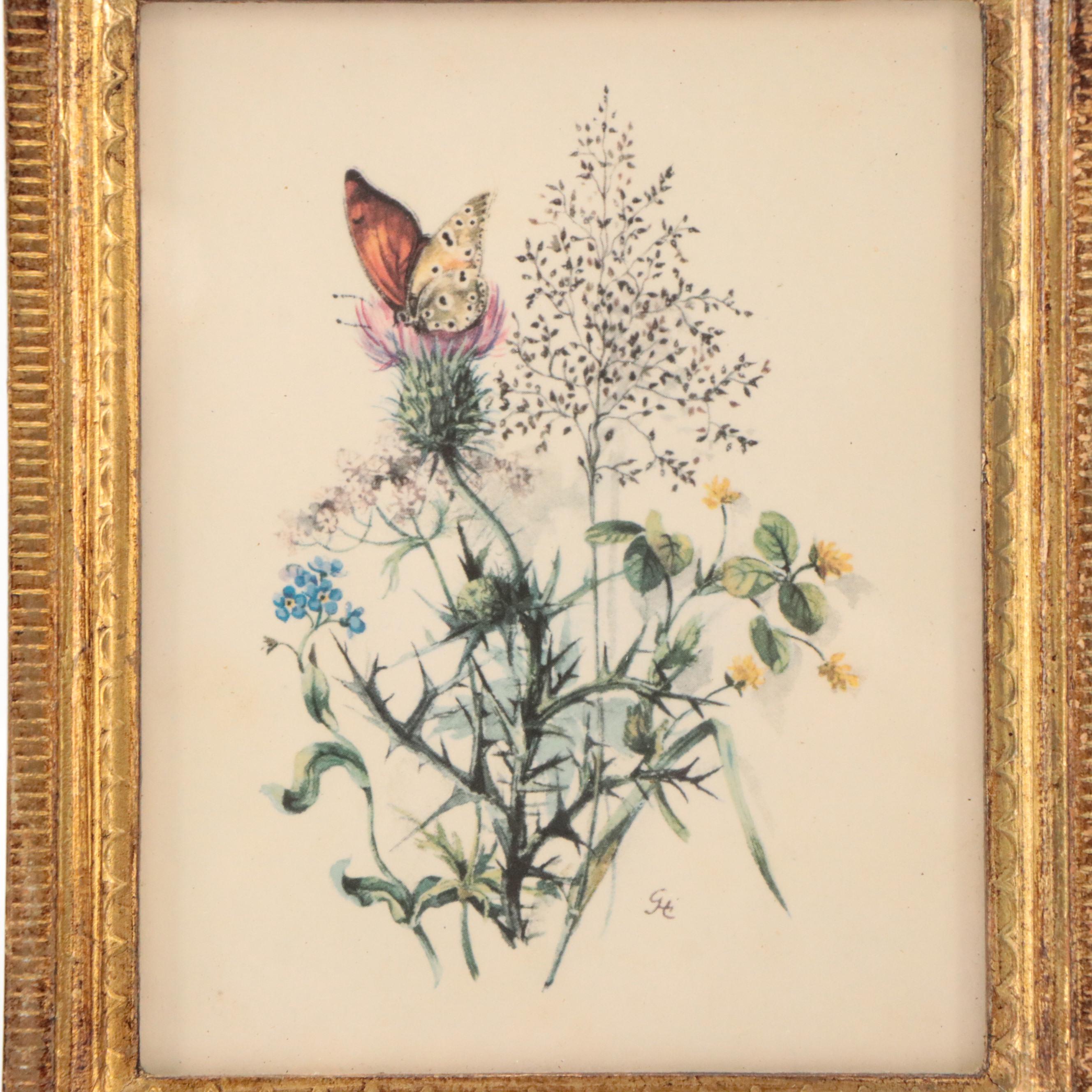 Framed Decorative Tile, Framed Botanical Print, Centerpiece Bowl and More