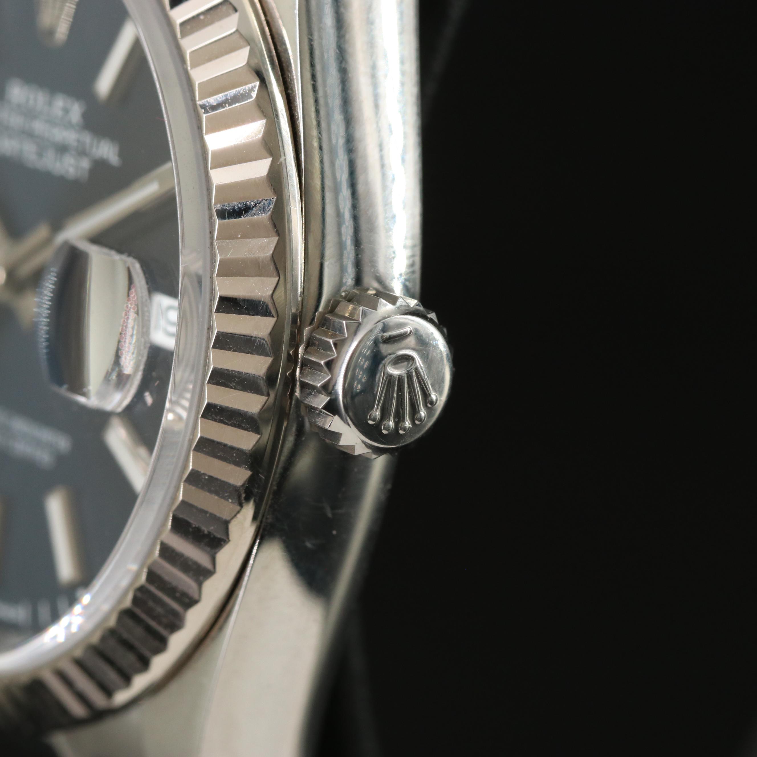 Rolex Datejust 126234 Blue Dial 36mm Steel Automatic Watch