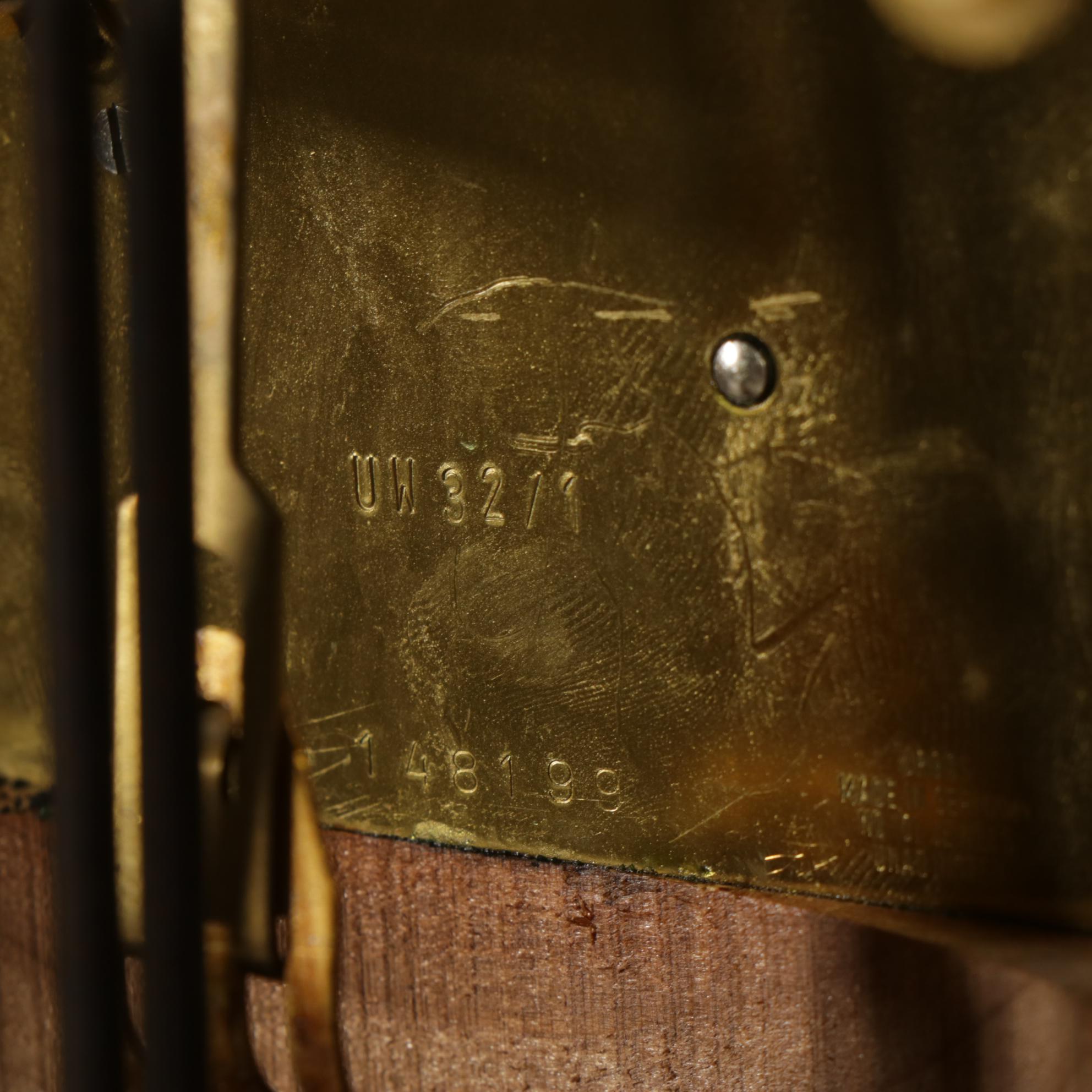 Ethan Allen Federal Style Maple Grandfather Clock