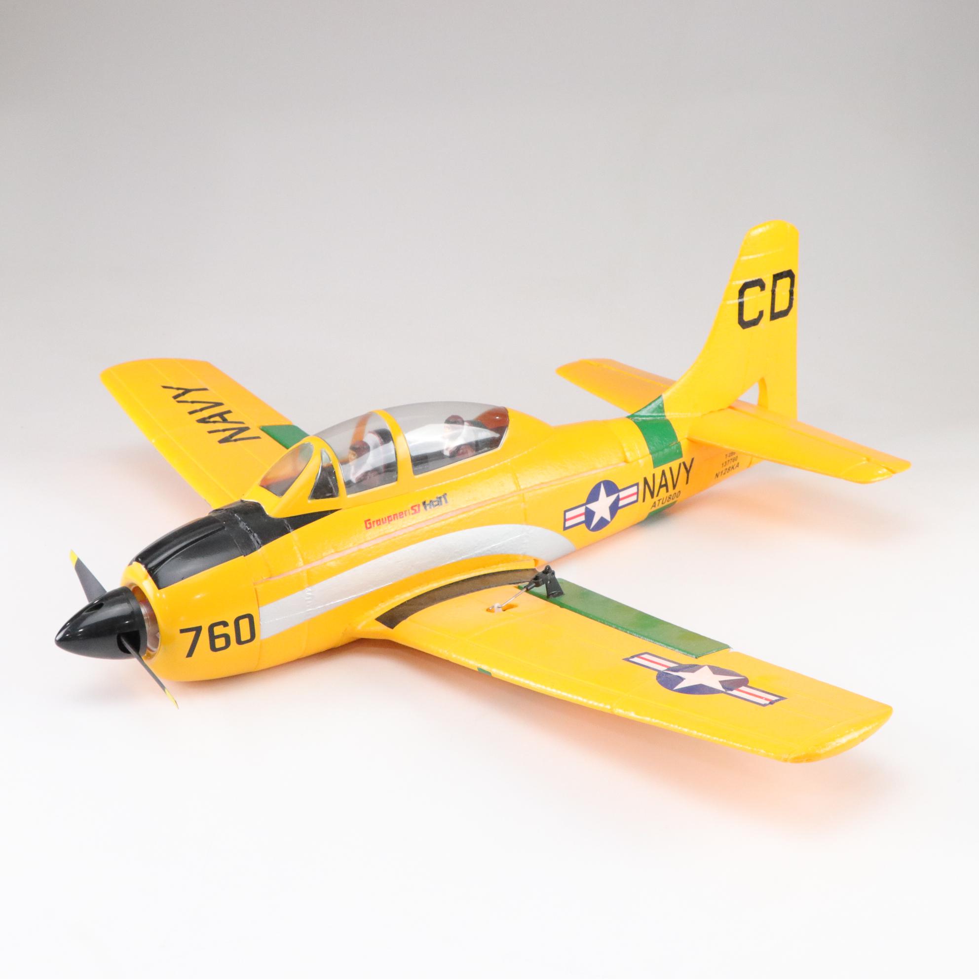 Graupner Trojan 9926 T-28 Yellow HoTT Model Plane