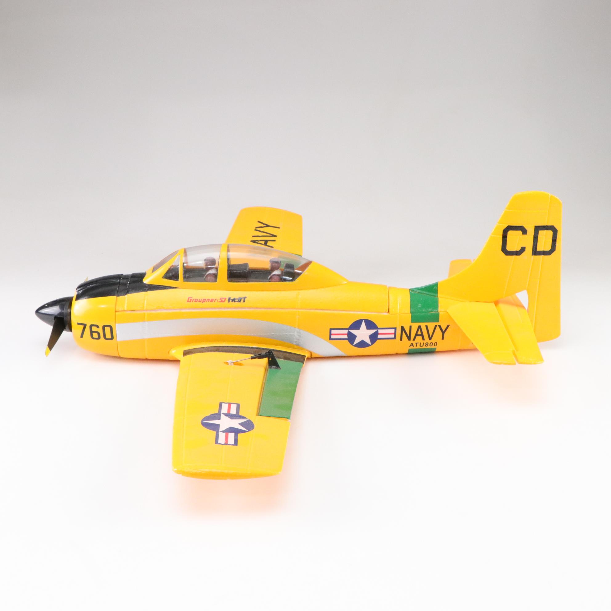Graupner Trojan 9926 T-28 Yellow HoTT Model Plane