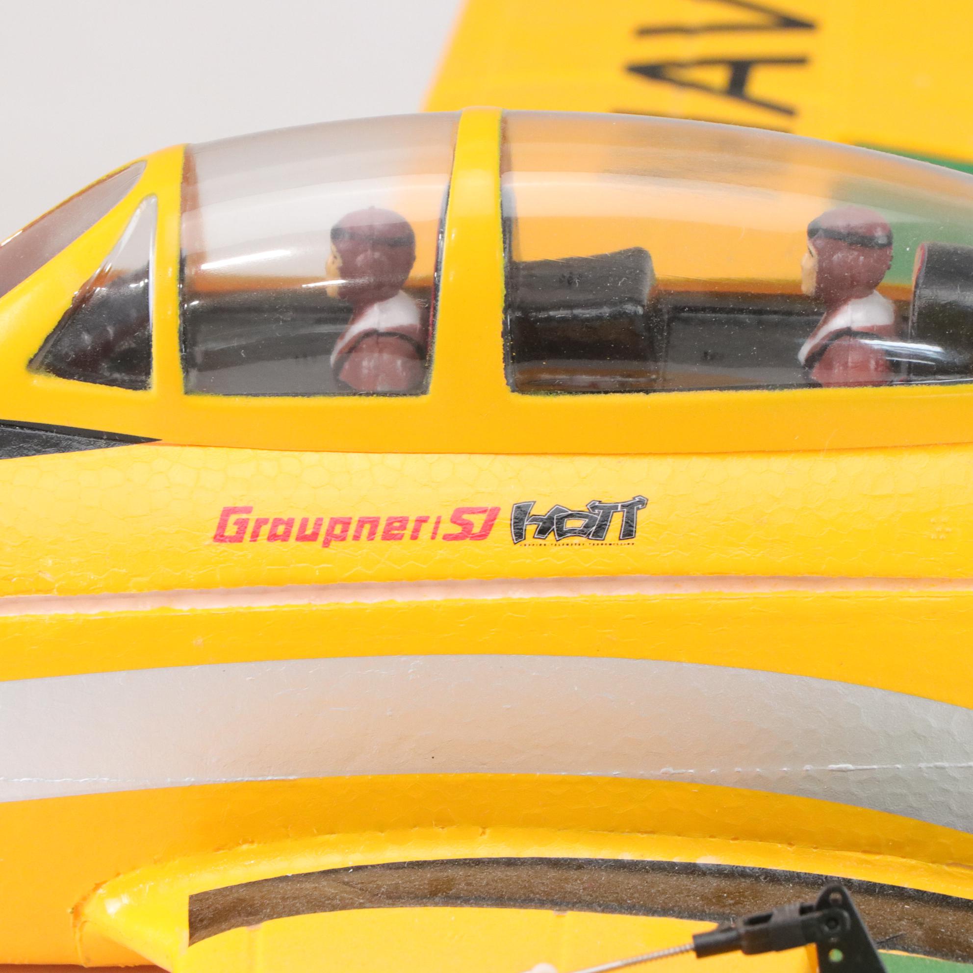 Graupner Trojan 9926 T-28 Yellow HoTT Model Plane