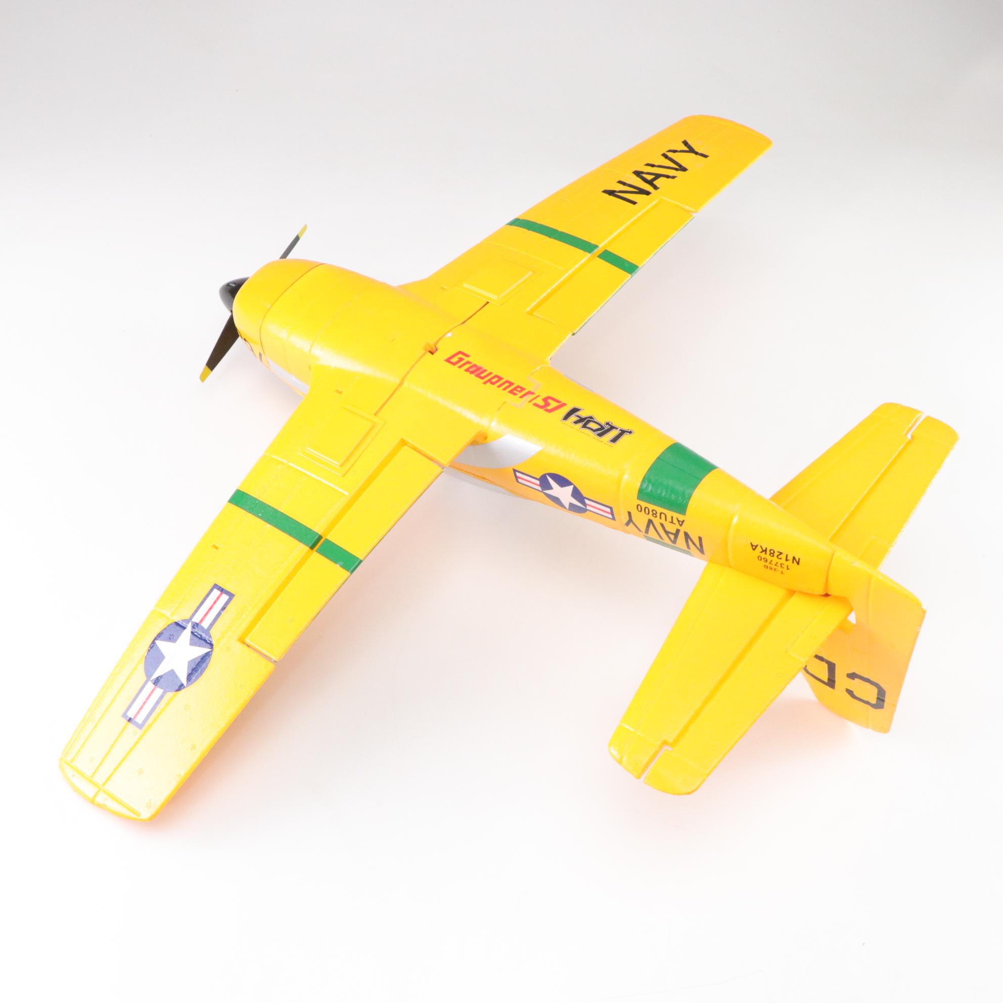 Graupner Trojan 9926 T-28 Yellow HoTT Model Plane