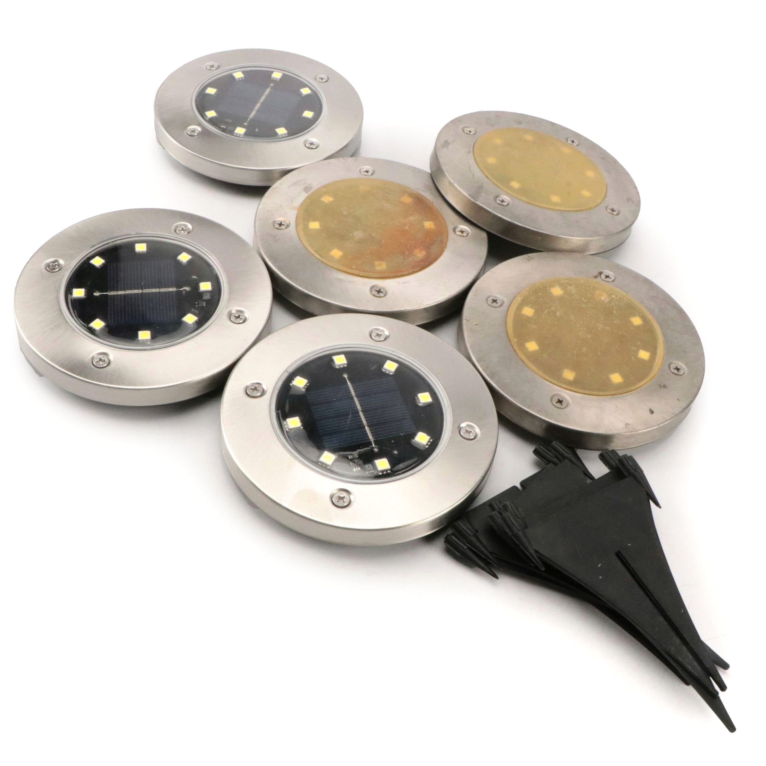 Bell + Howell Solar Powered Disk Lights