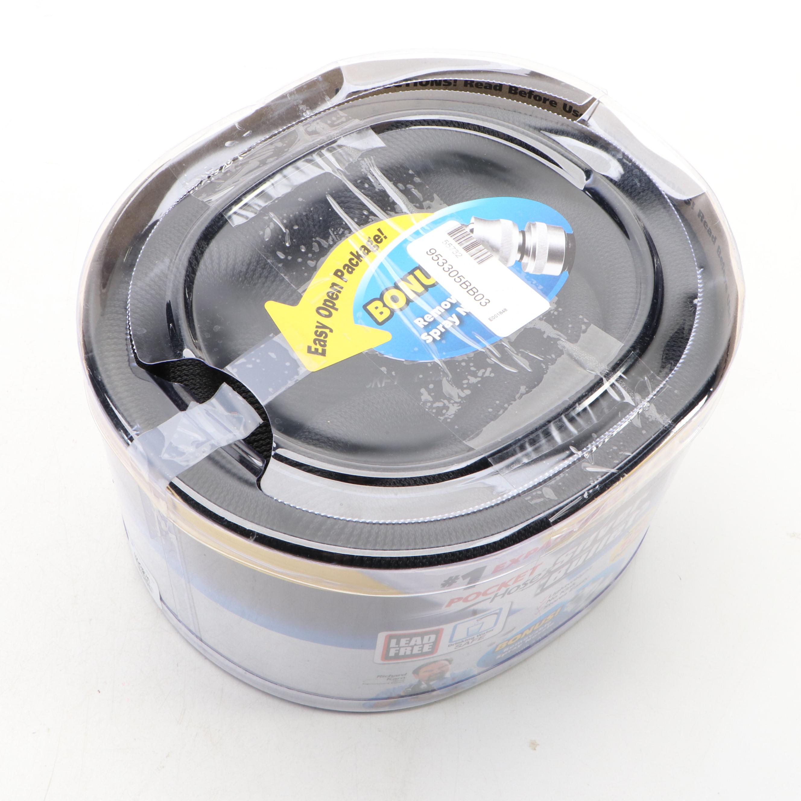 Pocket Hose Silver Bullet 100' Expandable Garden Hose in Retail Packaging