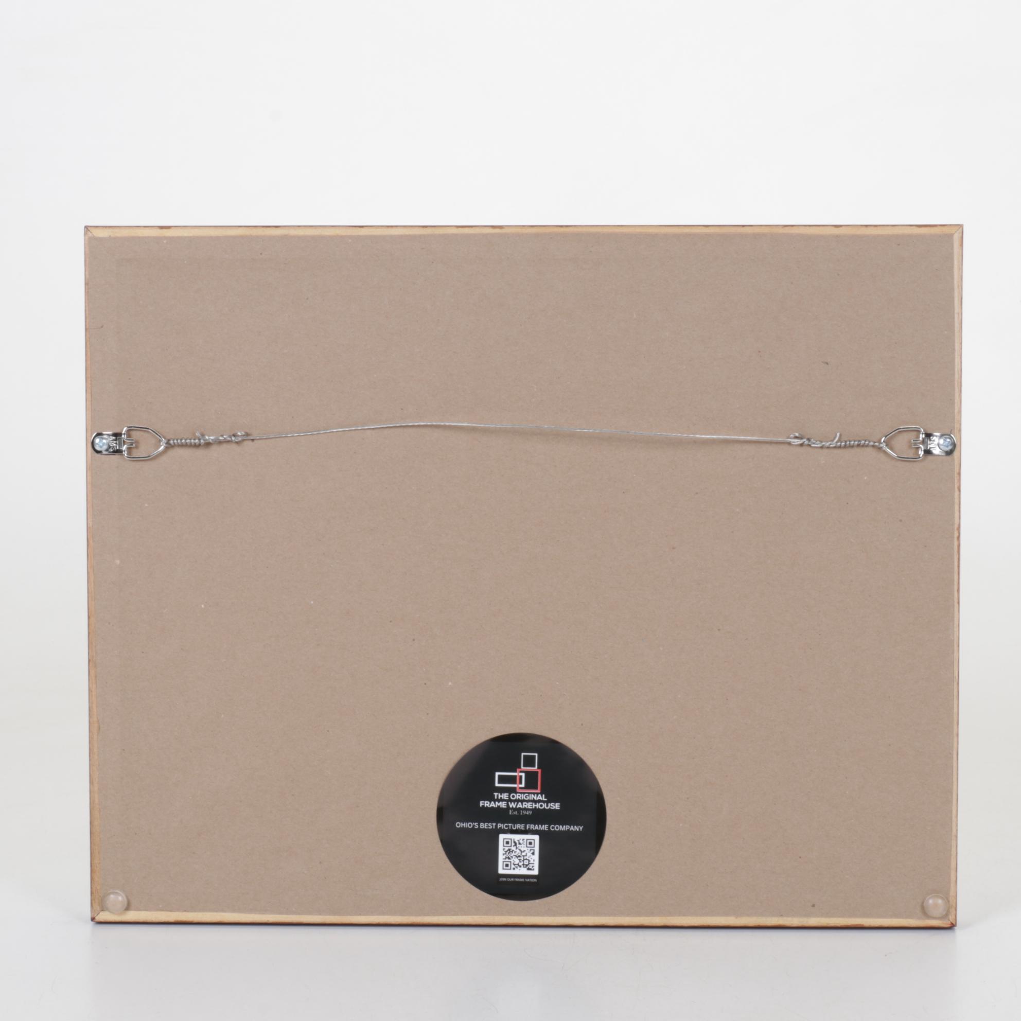 Charley Harper Offset Lithograph "Mockingbird", Mid-20th C.