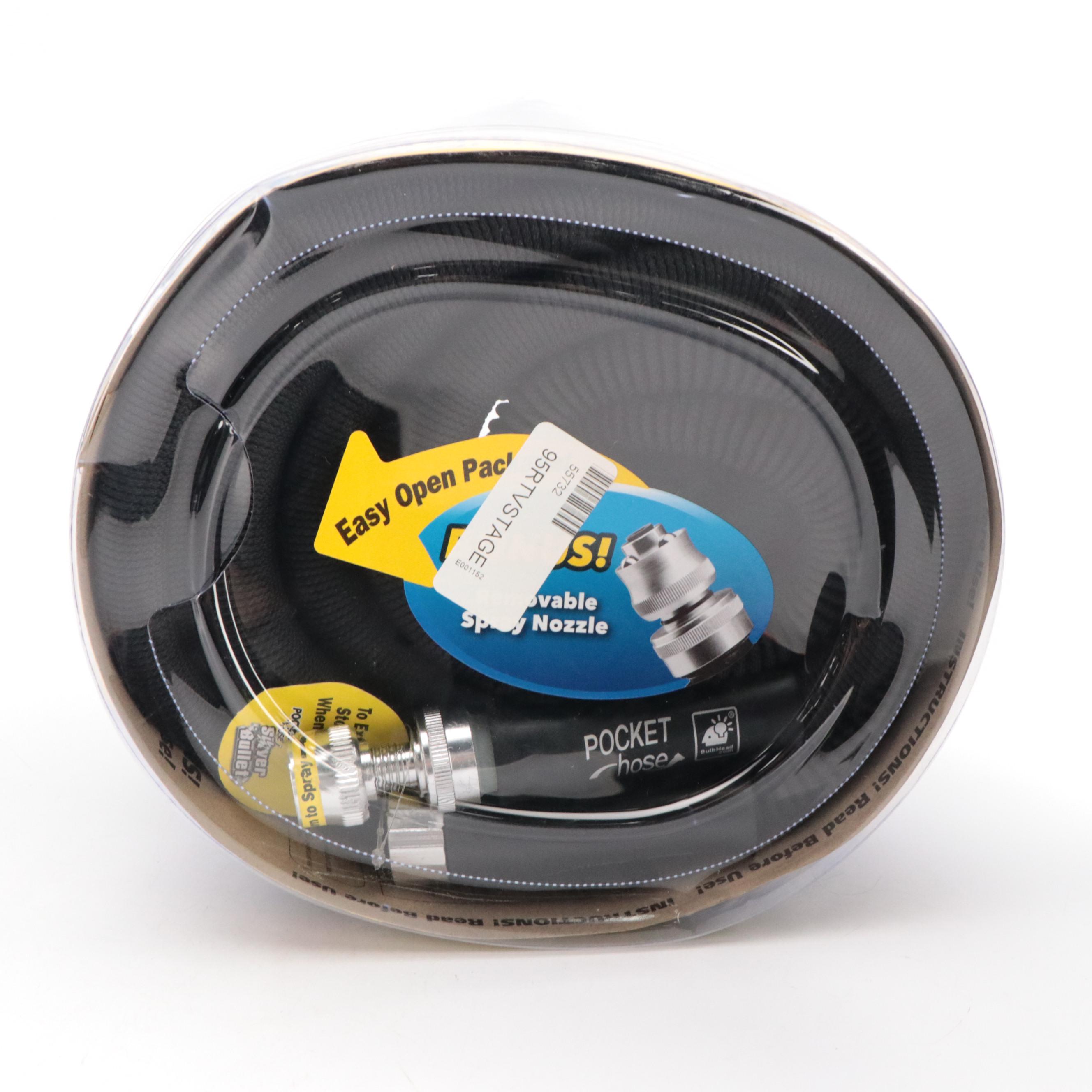 Pocket Hose Silver Bullet 100' Expandable Garden Hose in Retail Packaging