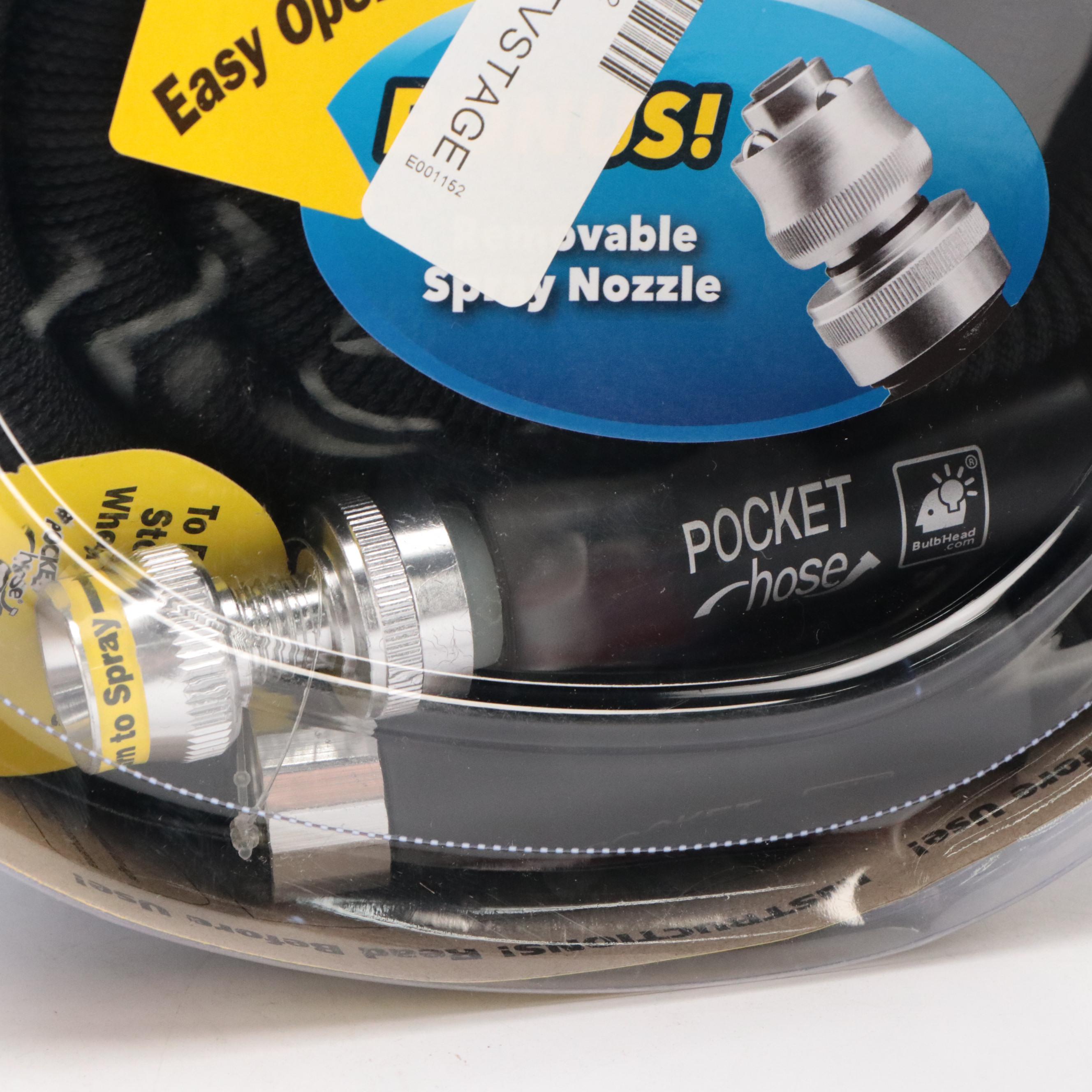 Pocket Hose Silver Bullet 100' Expandable Garden Hose in Retail Packaging