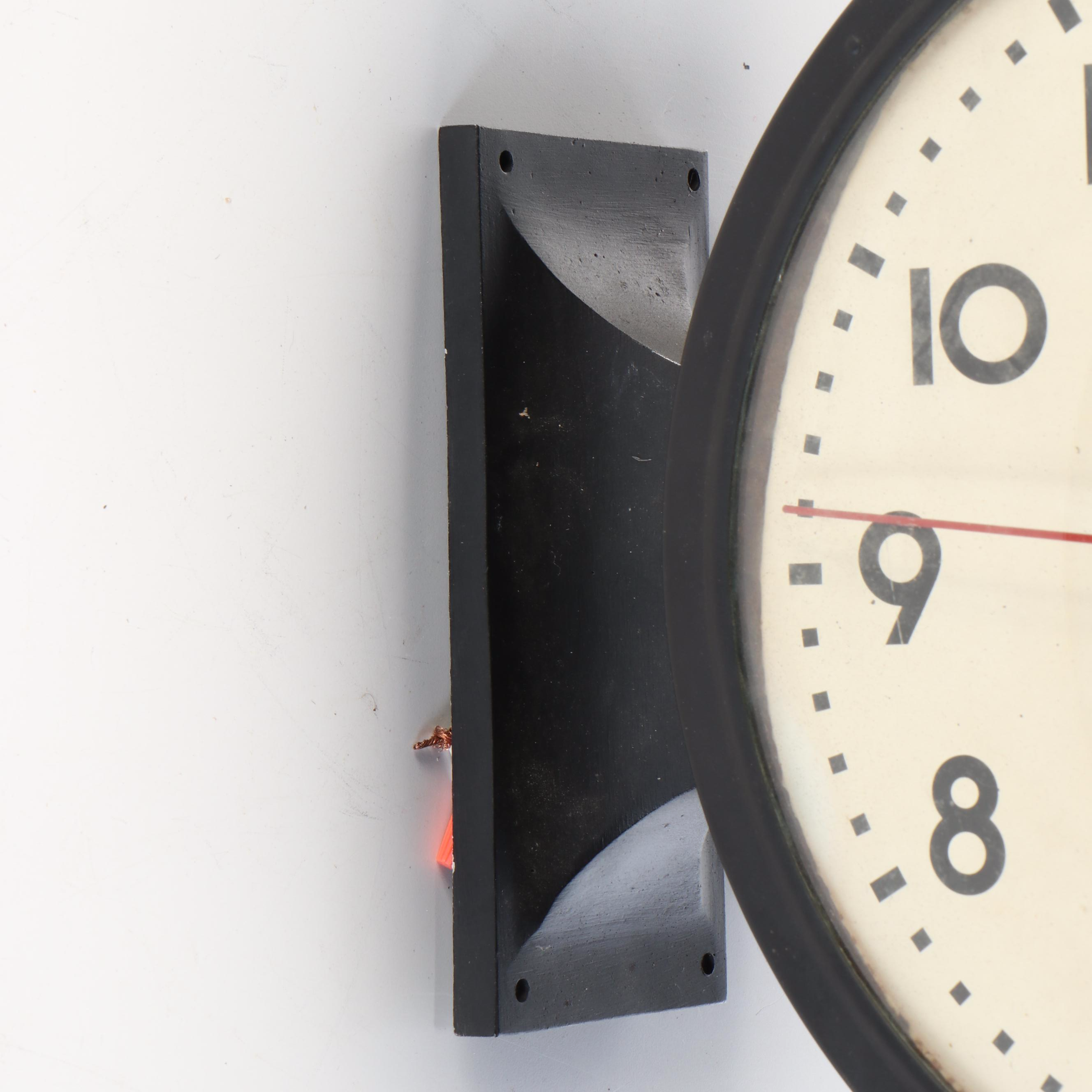 Edwards Synchromatic Double-Sided Wall Clock, Late 20th Century