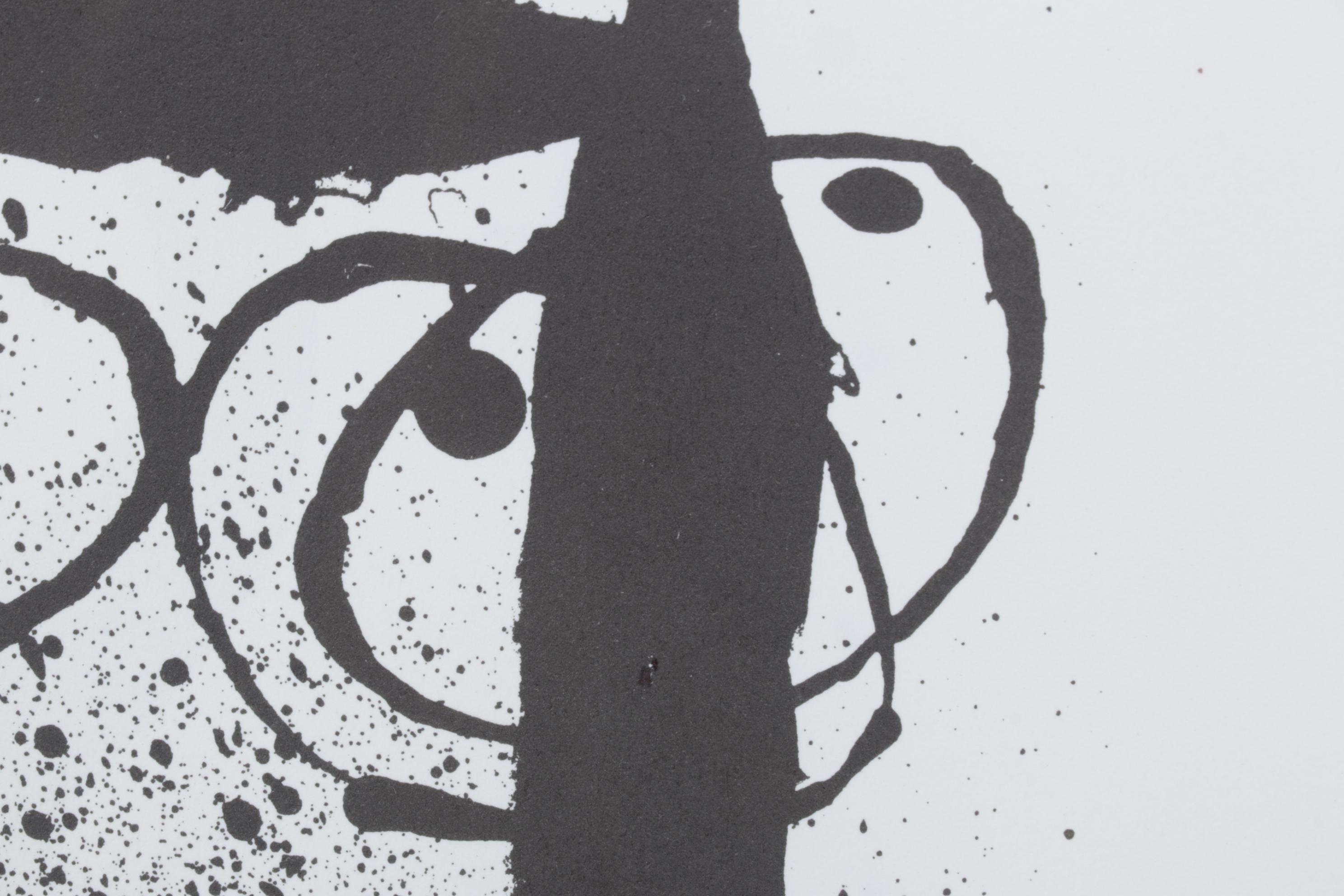 Joan Miró Lithograph for "Derrière le Miroir," 1967