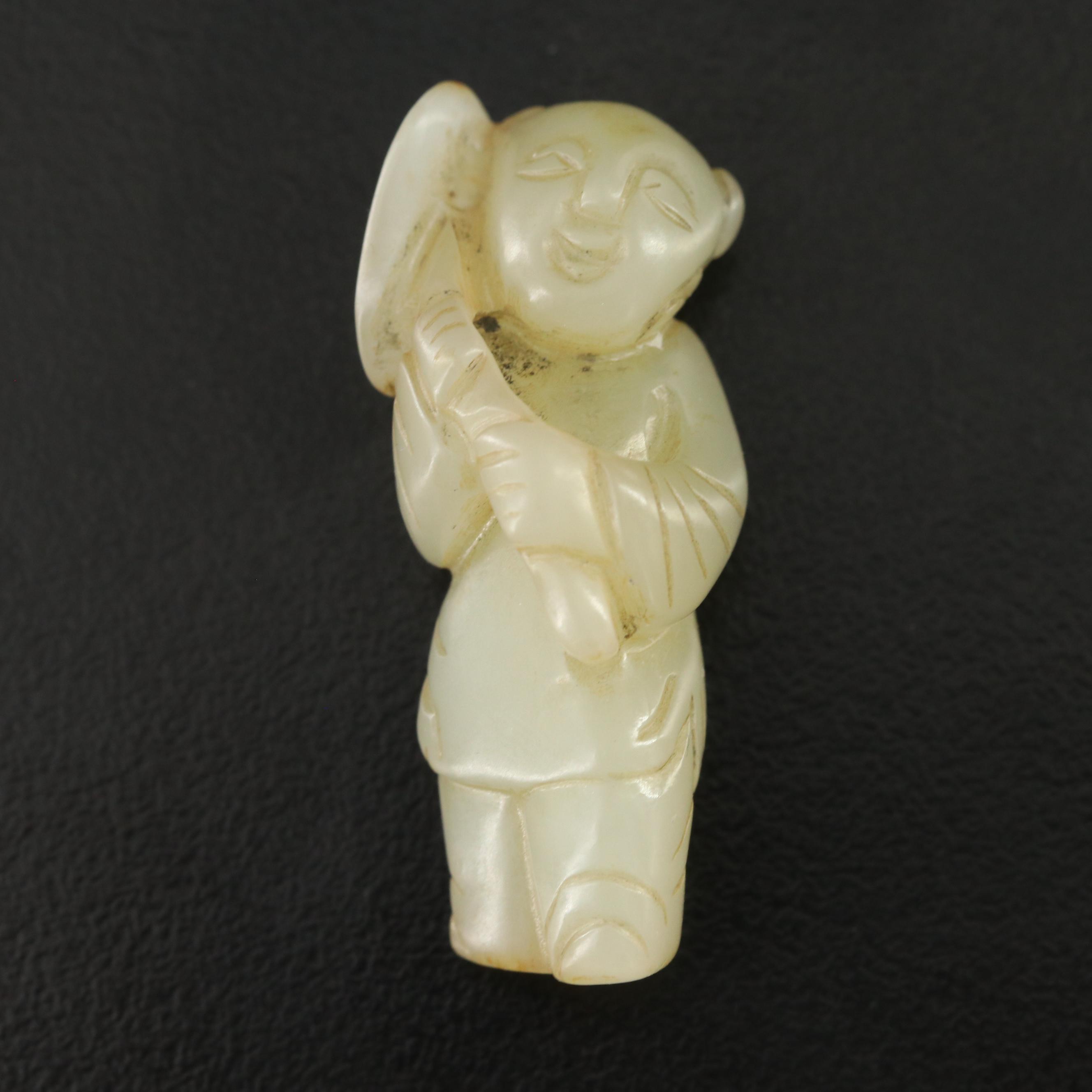 Loose Chinese Carved Nephrite Chinese Figurine