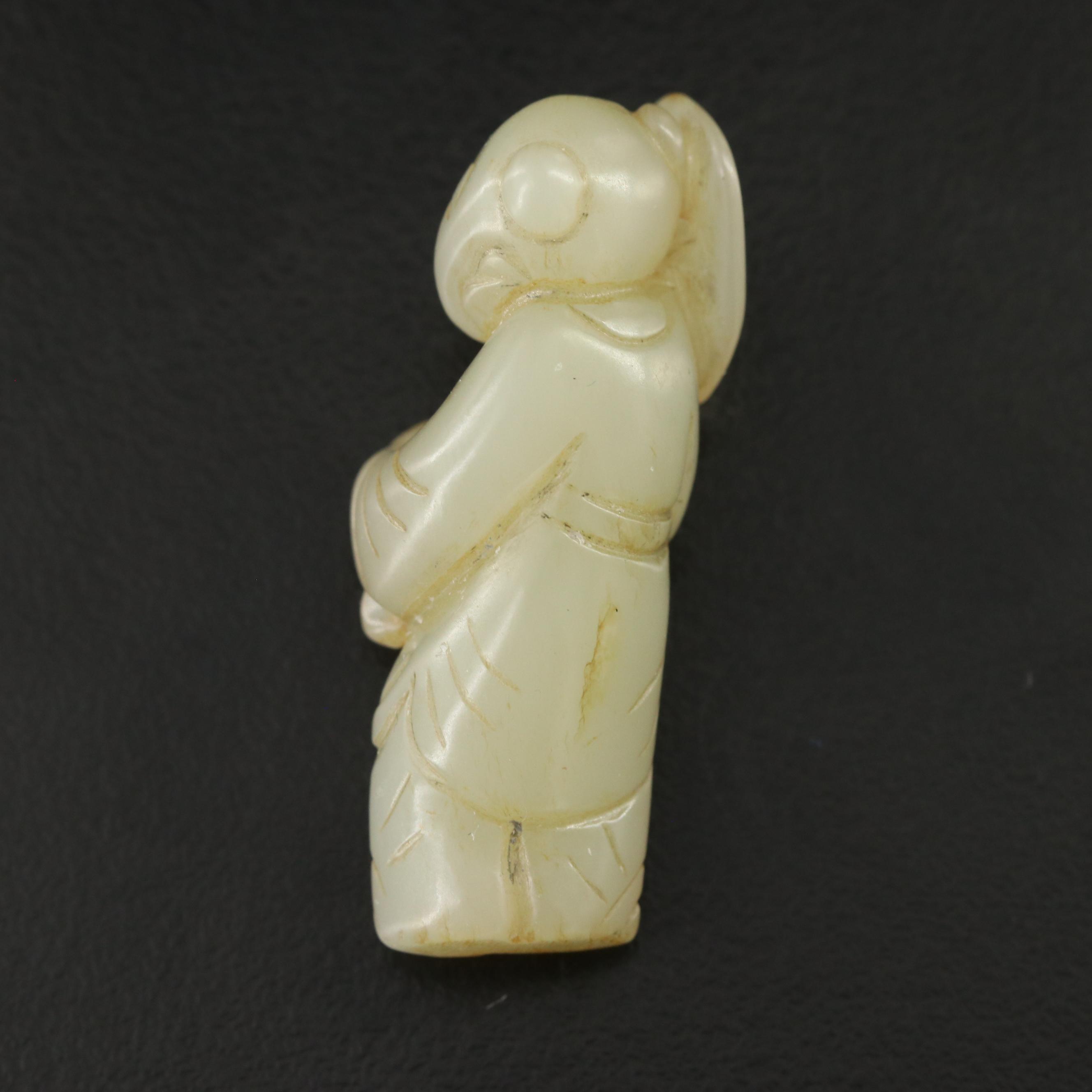 Loose Chinese Carved Nephrite Chinese Figurine