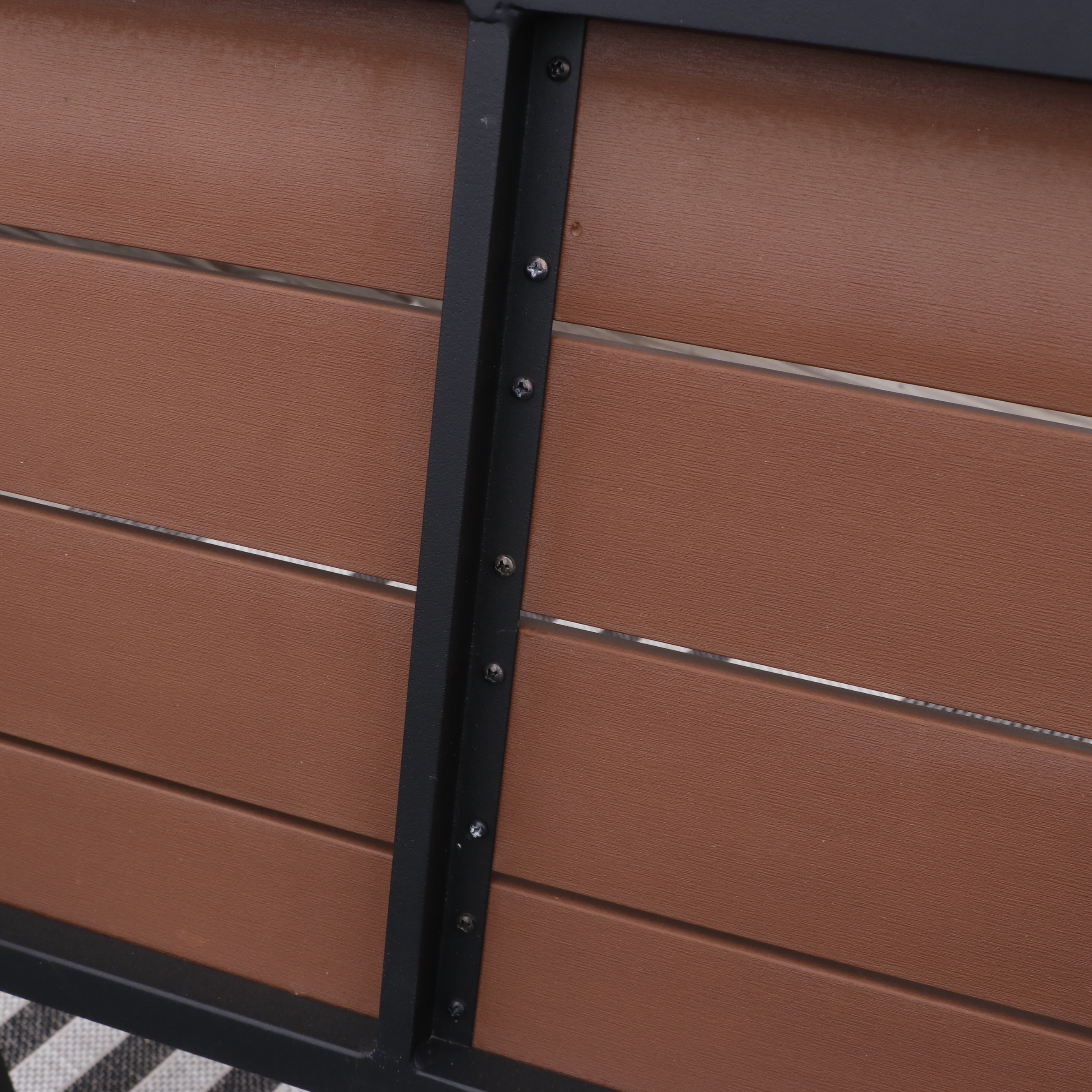 Hampton Bay Patio Lounge Chairs, Other Sofa, Ceramic End Tables and Safavieh Rug