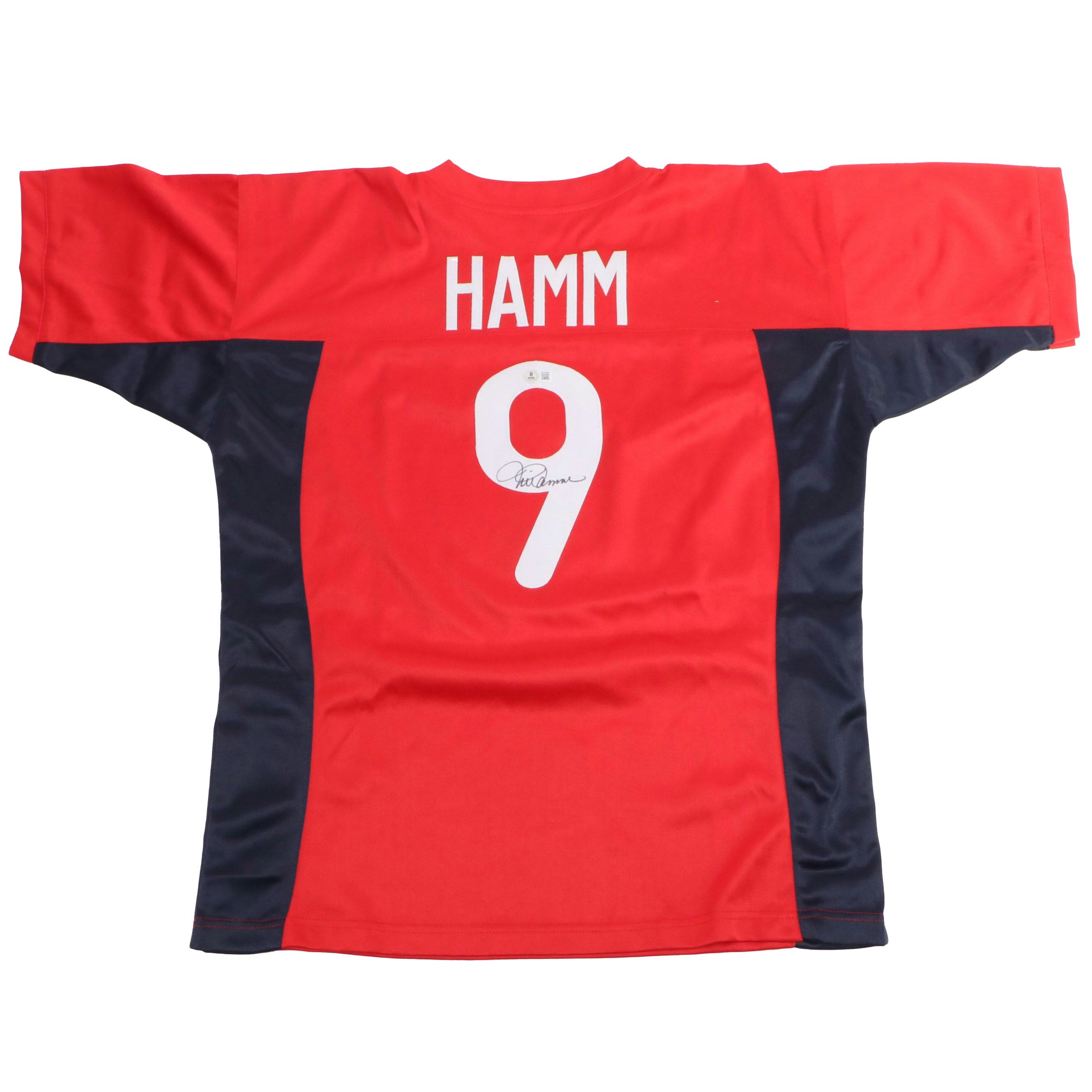 Mia Hamm Signed Team USA Soccer Jersey, Beckett