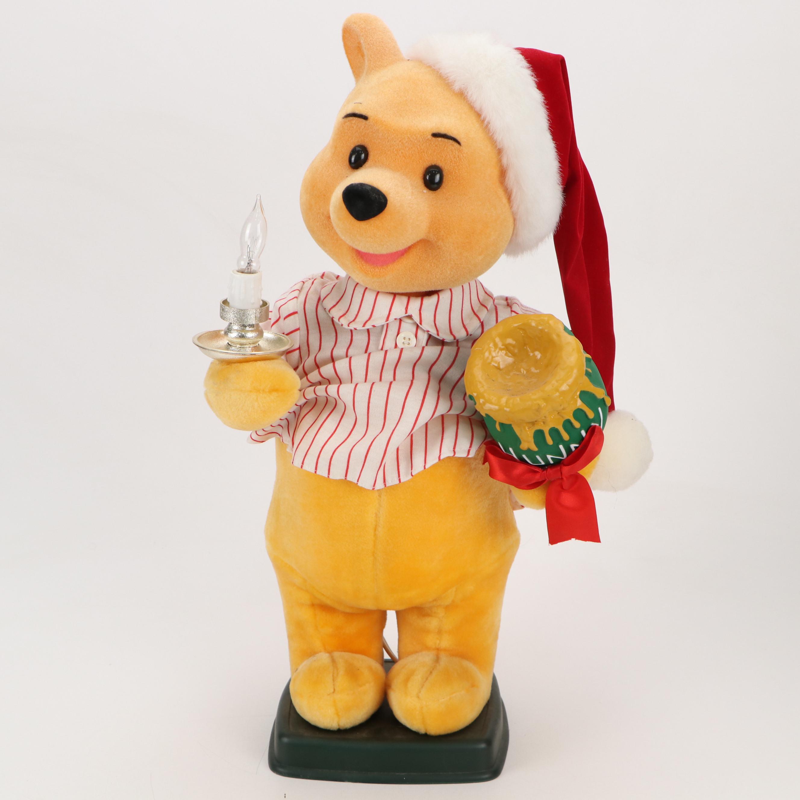 Telco Creations Winnie the Pooh Christmas Animated Figures