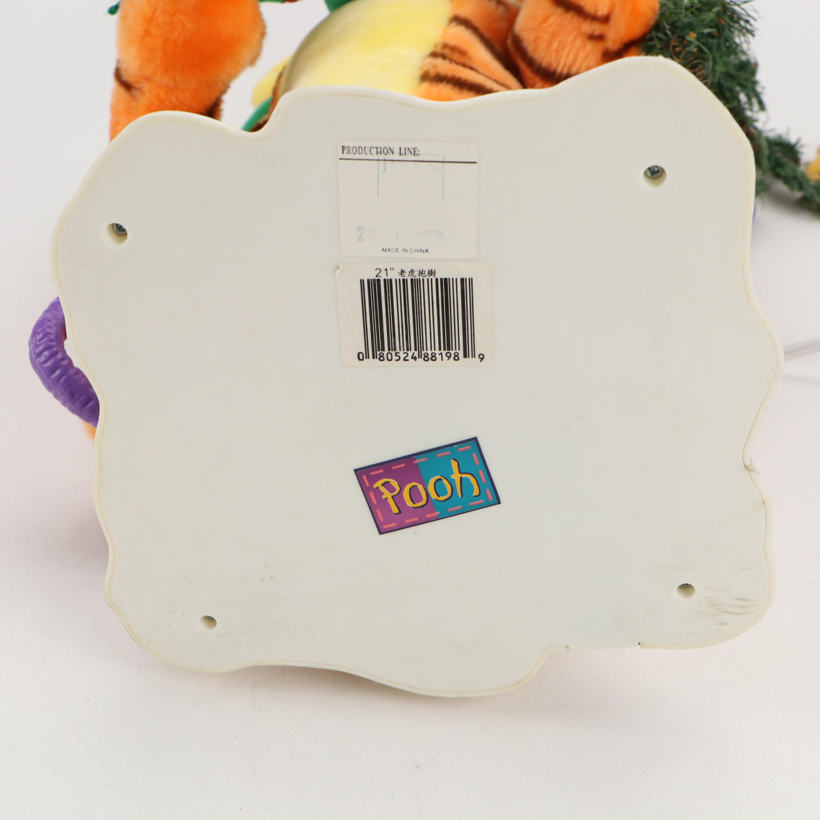 Telco Creations Winnie the Pooh Christmas Animated Figures