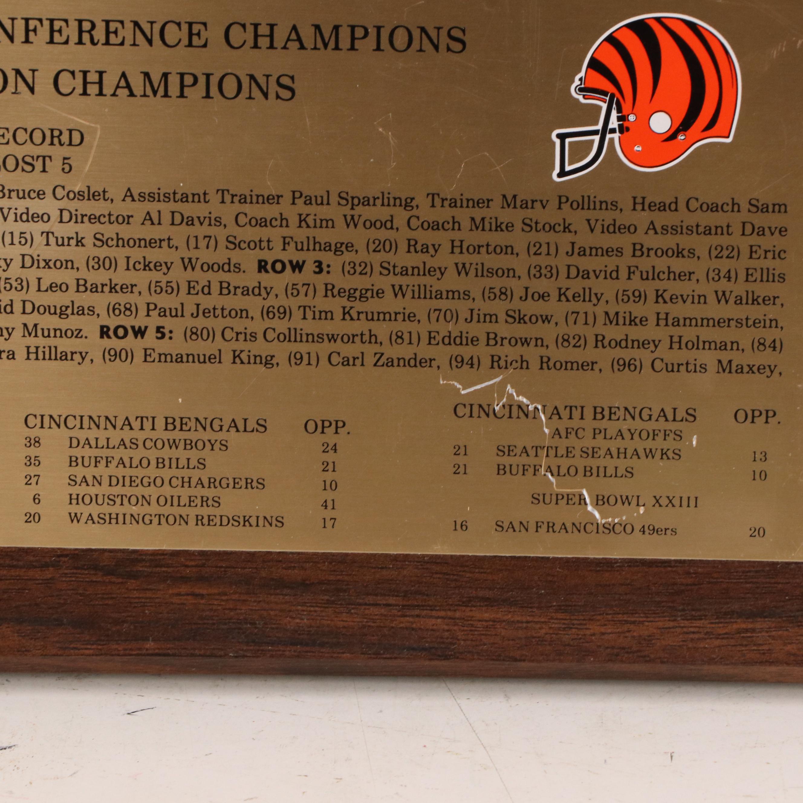 Boomer Esiason Signed College Football Print with Cincinnati Bengals Memorabilia