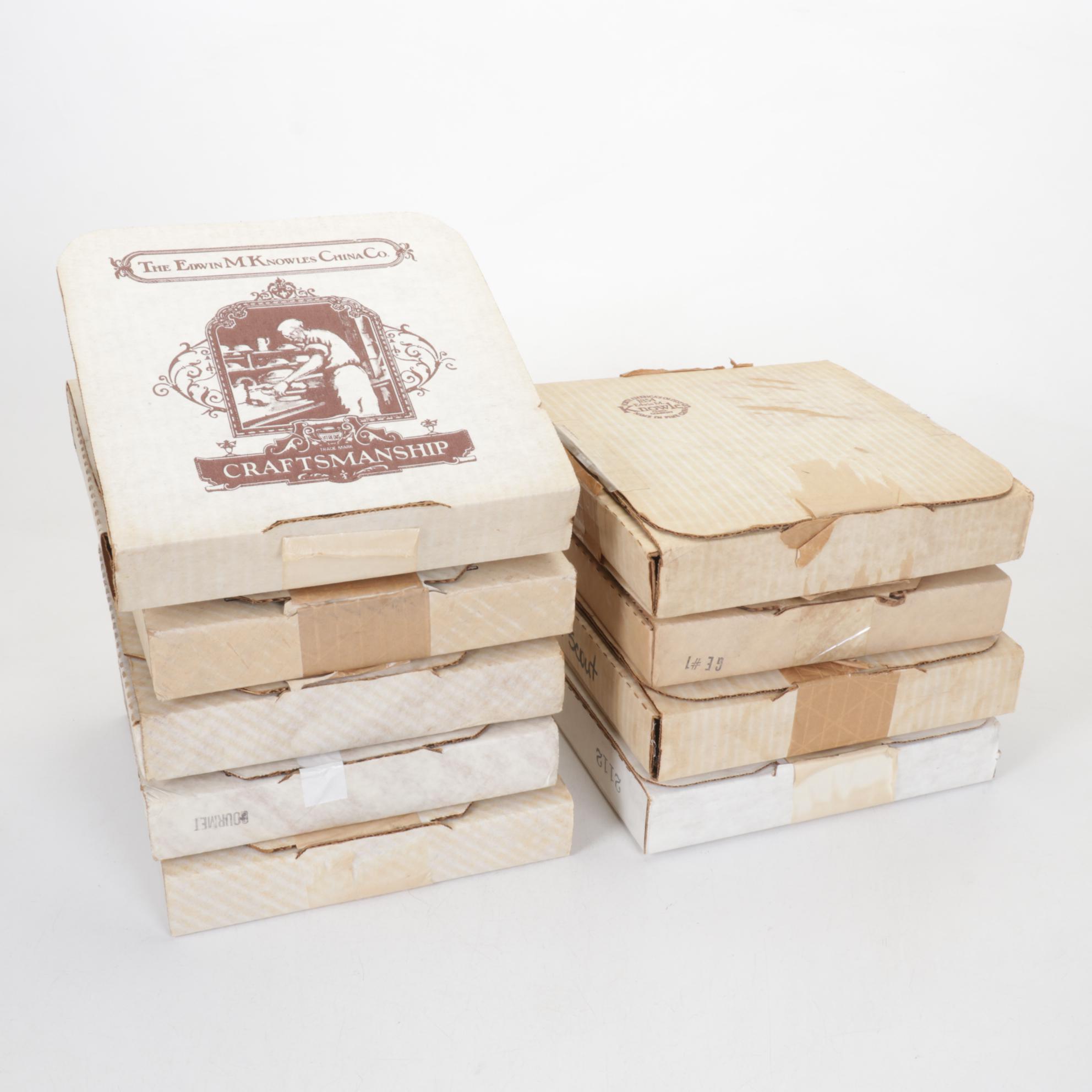 Norman Rockwell "The Painter" & More Collector's Plates by Edwin M. Knowles