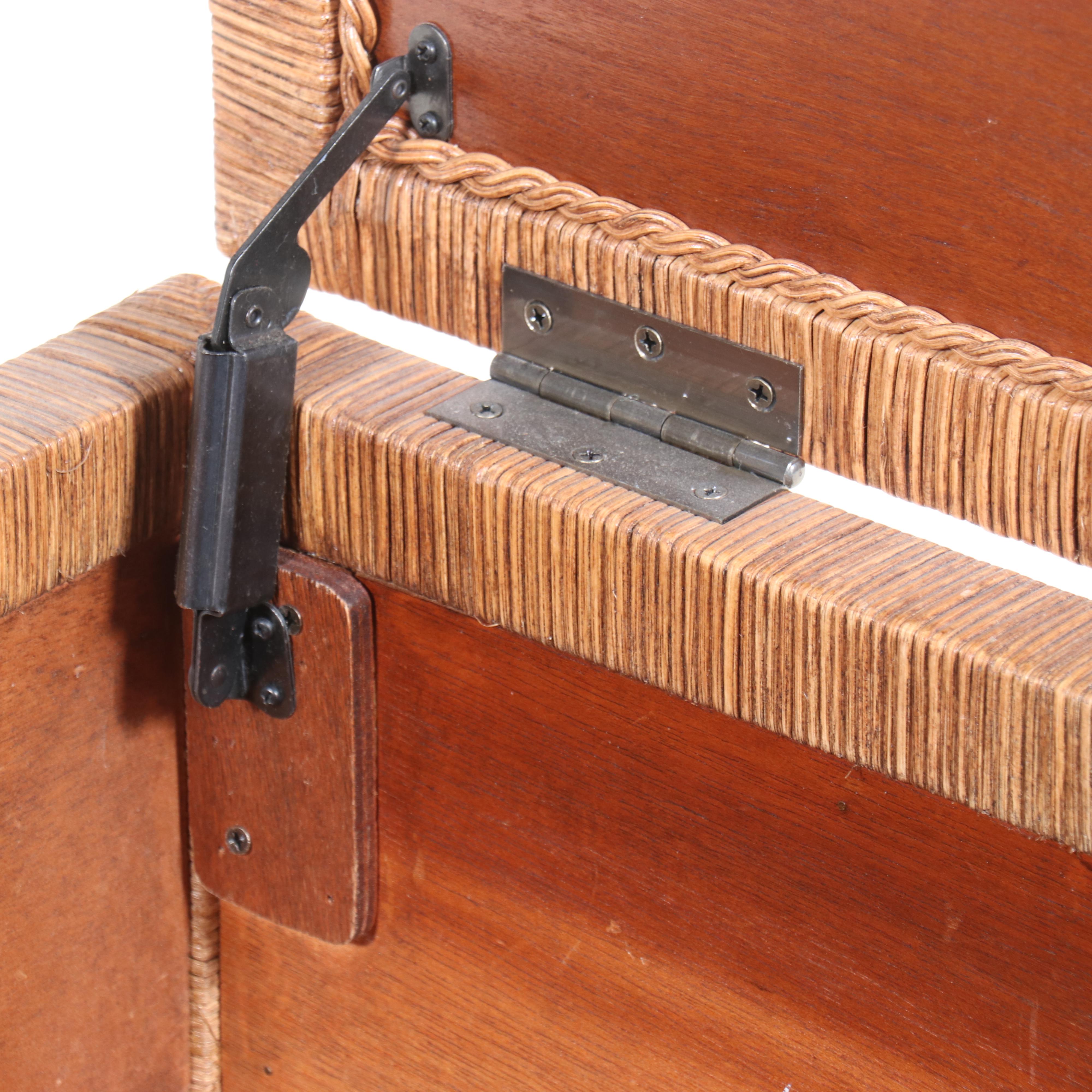 Pier 1 Imports Chinese Wicker Trunk