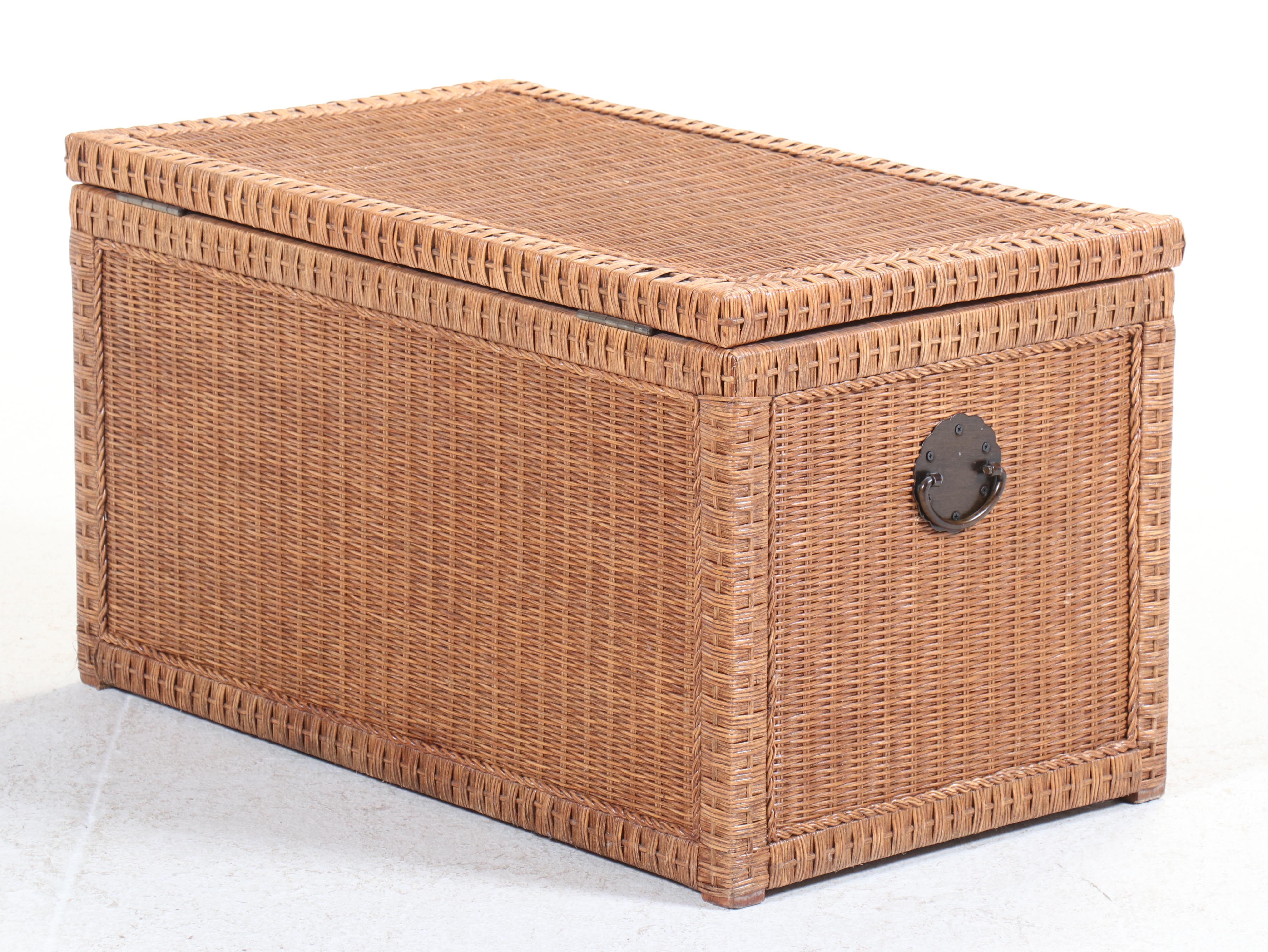 Pier 1 Imports Chinese Wicker Trunk