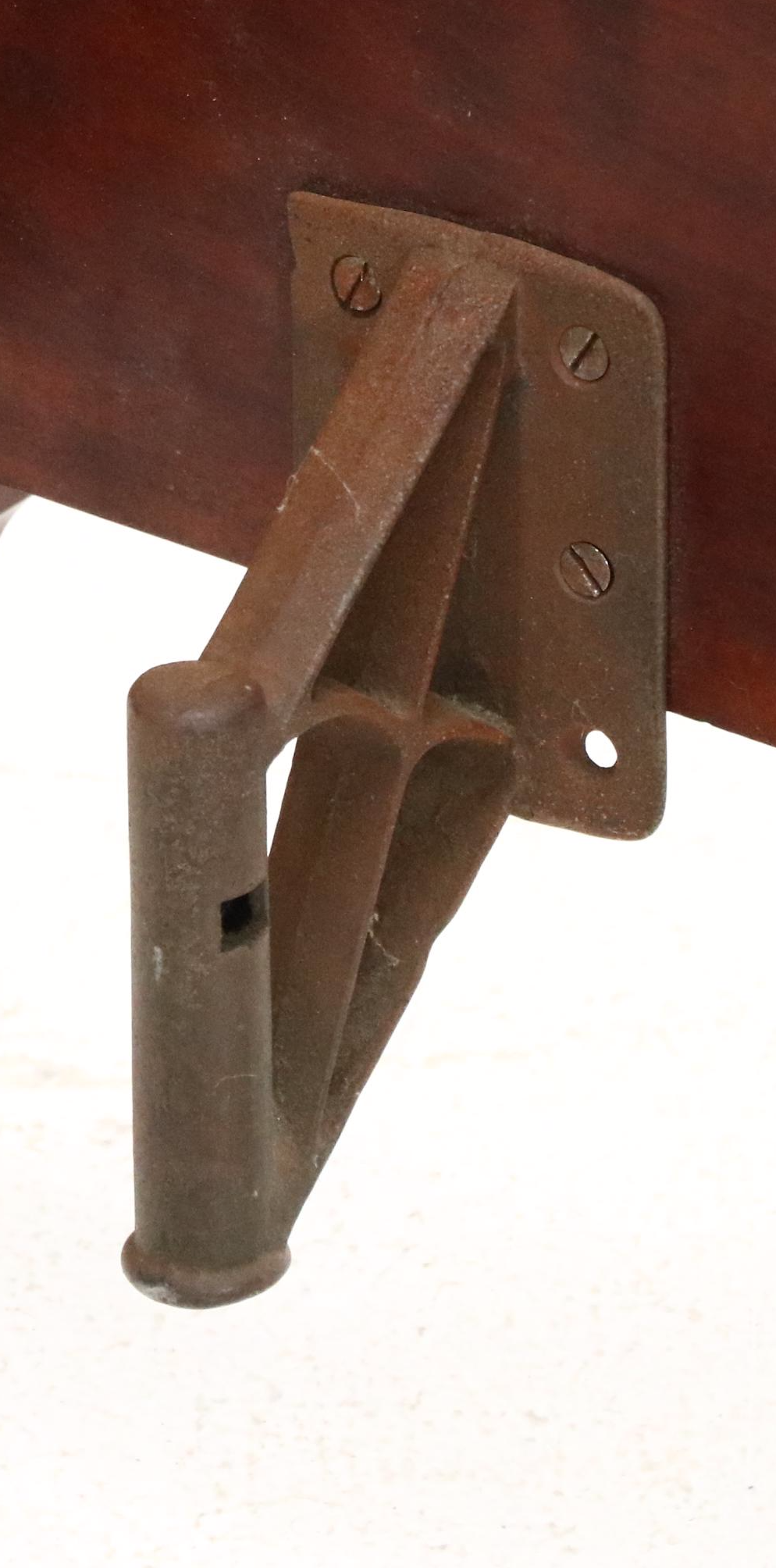 Chippendale Style Brass-Mounted and Carved Mahogany Full Bed, Early 20th Century