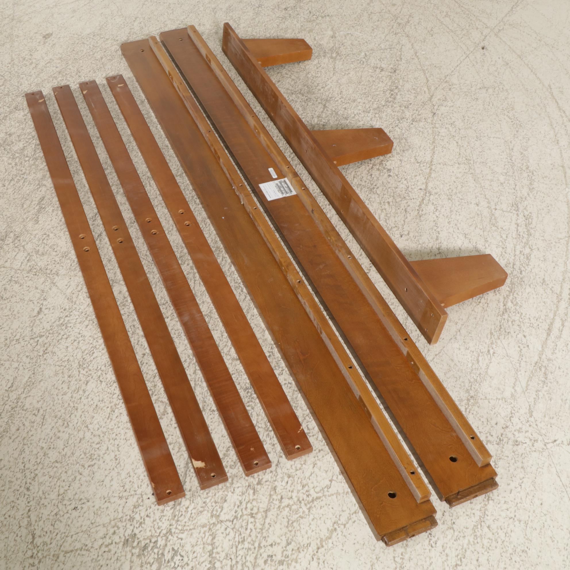 Ethan Allen "American Classics" Queen Size Cannonball Bed Frame