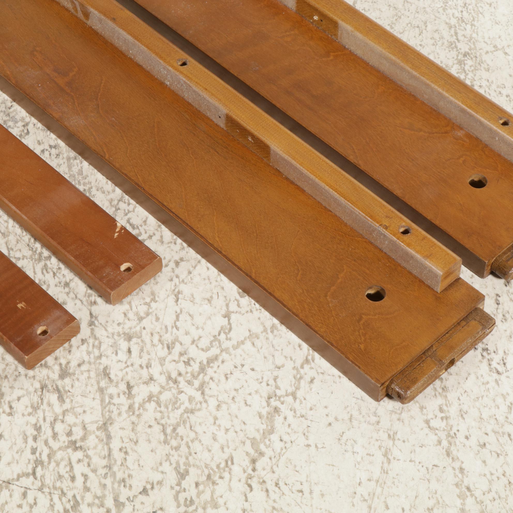 Ethan Allen "American Classics" Queen Size Cannonball Bed Frame