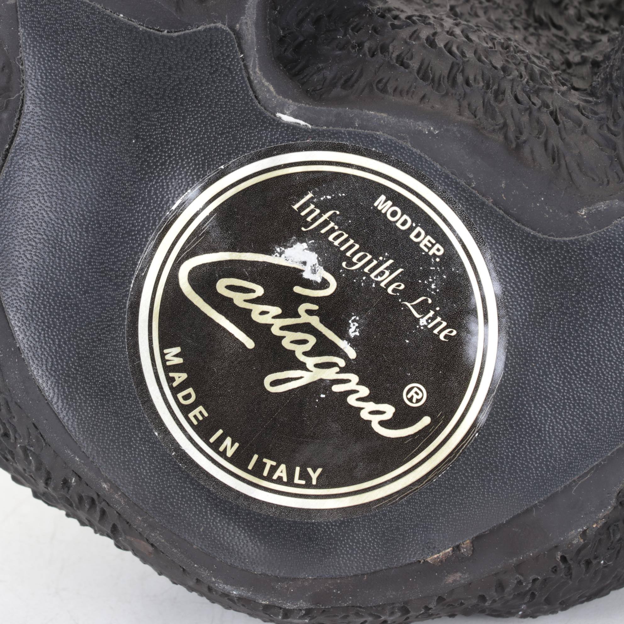 Italian Castagna Black Bear Cub Figurines, 1990s