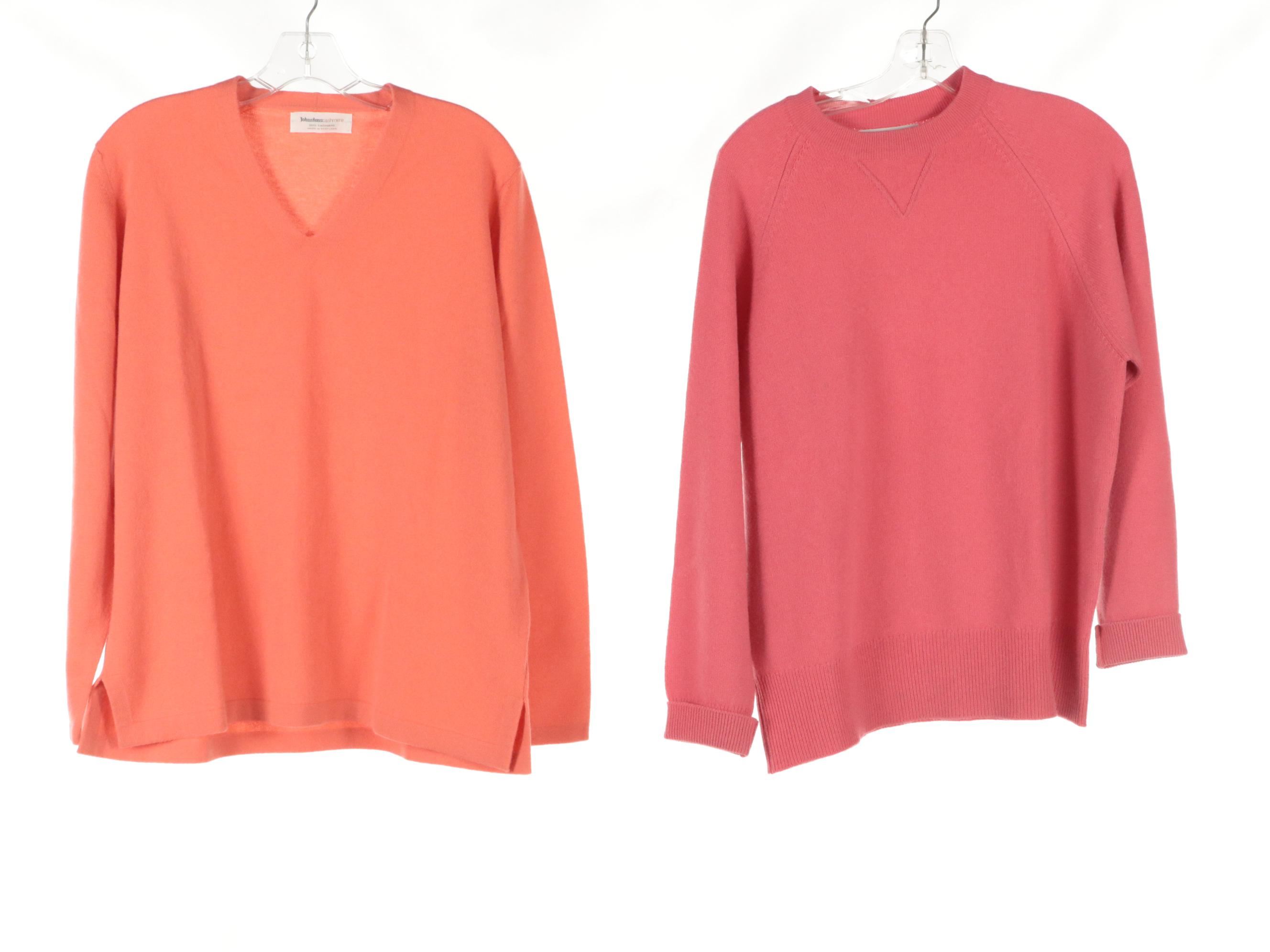 Johnstons, Ballantyne, Henri Bendel, and Cashmere & Company Cashmere Sweaters