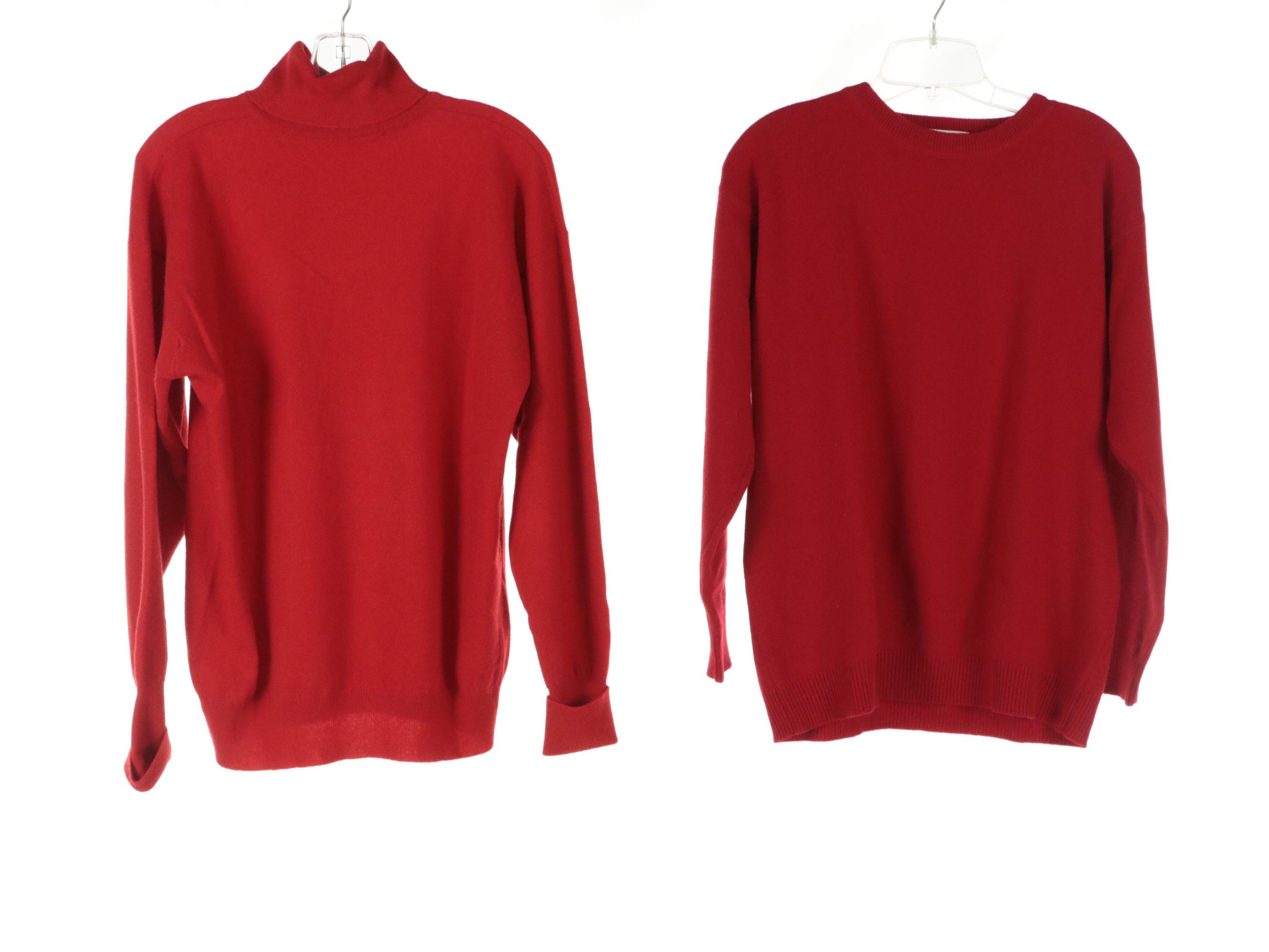 Johnstons, Ballantyne, Henri Bendel, and Cashmere & Company Cashmere Sweaters