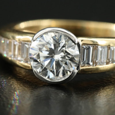 Tiffany & Co. 18K 1.58 CTW Ring Tiffany & Co. 18K 1.58 CTW Ring