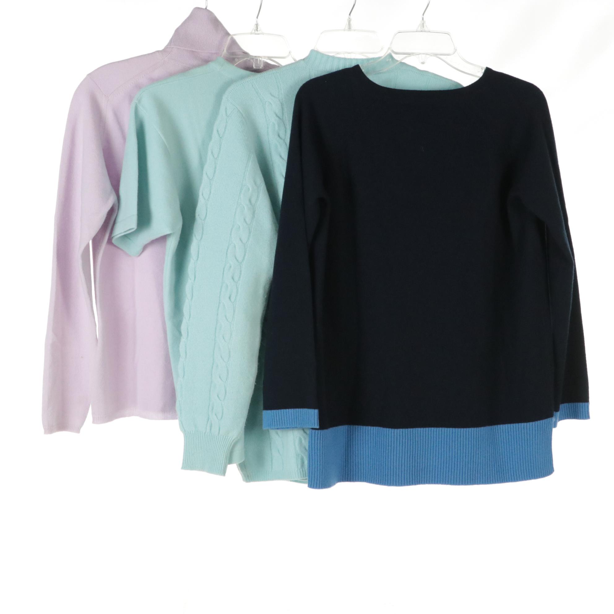 Kassatly, Diane Firsten, and Isle of Skye Scottish Cashmere Sweaters