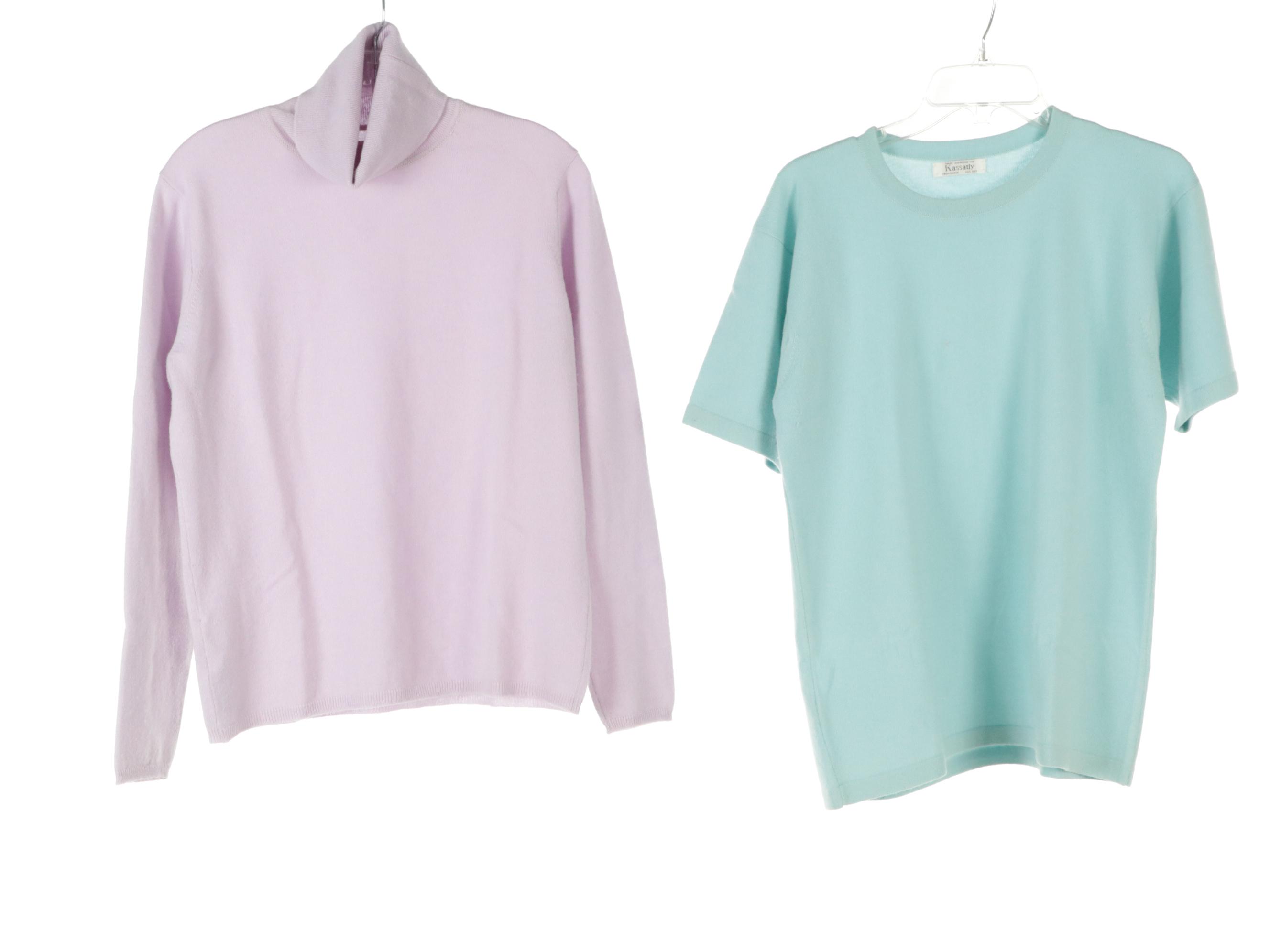 Kassatly, Diane Firsten, and Isle of Skye Scottish Cashmere Sweaters