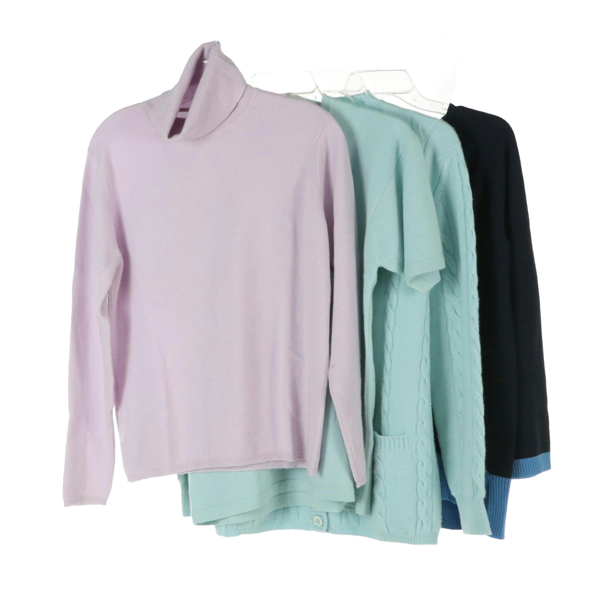 Kassatly, Diane Firsten, and Isle of Skye Scottish Cashmere Sweaters