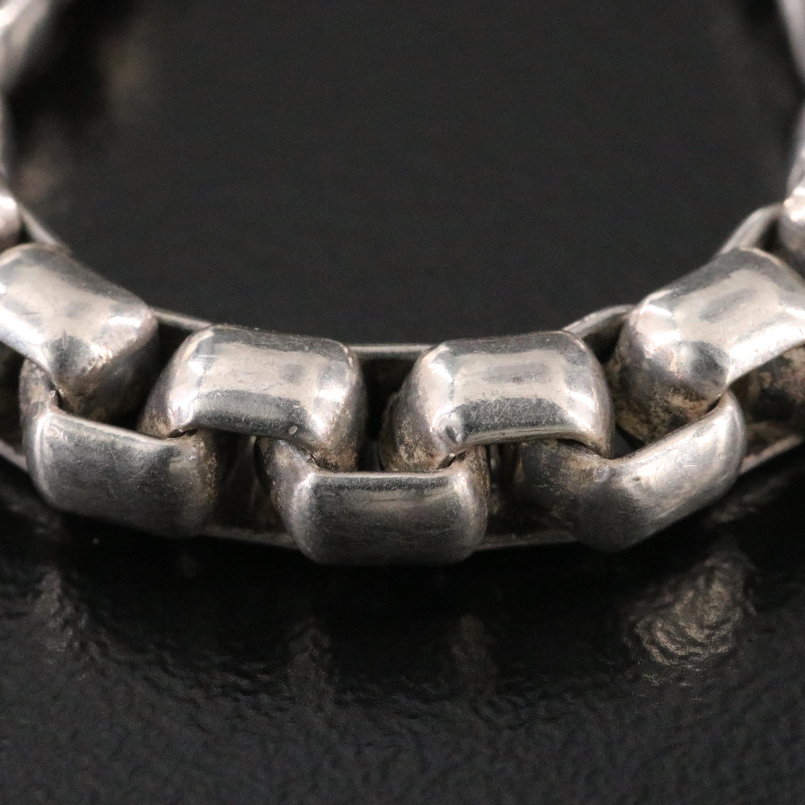 David Yurman Sterling Box Chain Necklace