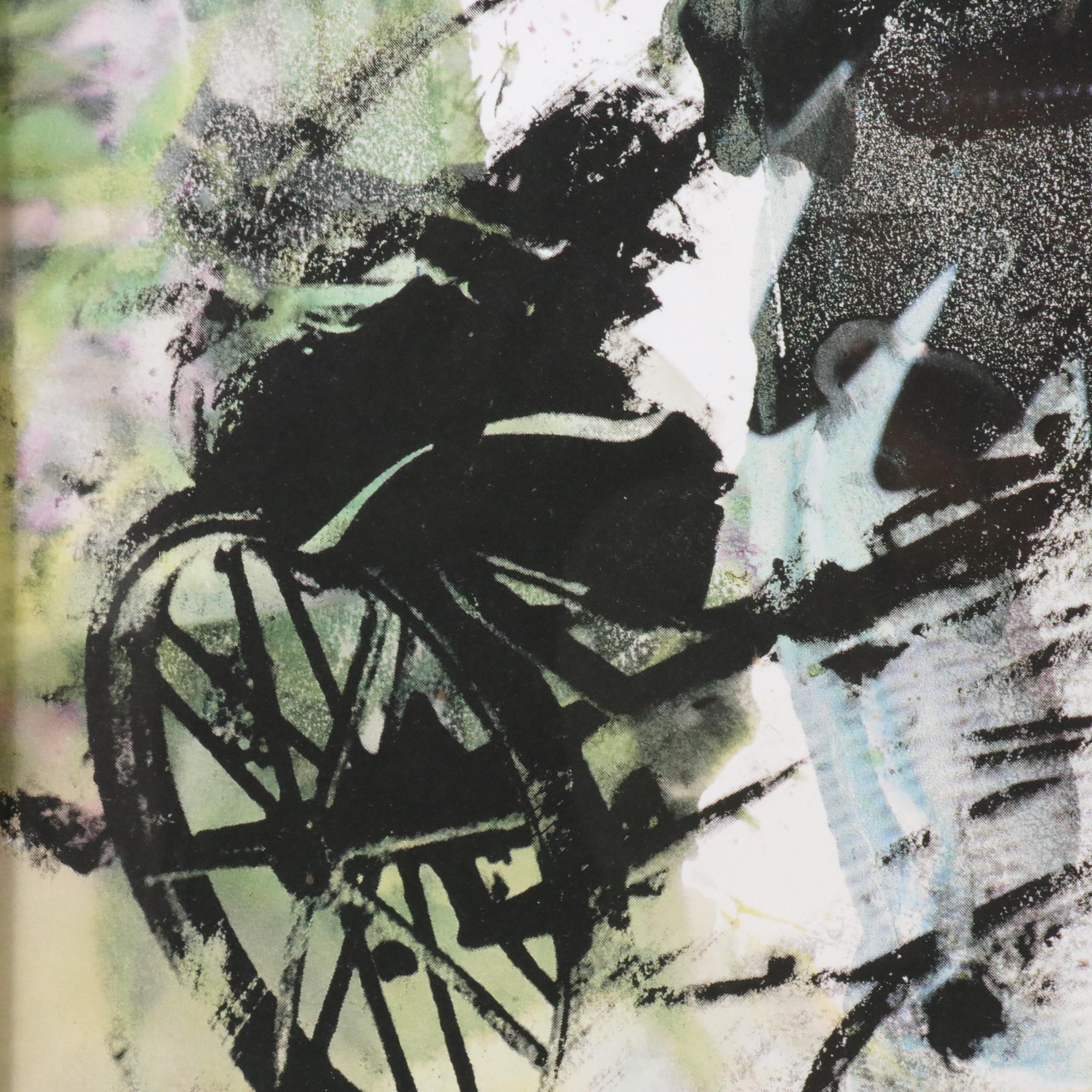 Signed Robert Rauschenberg and Darryl Pottorf Exhibition Poster, Circa 1999