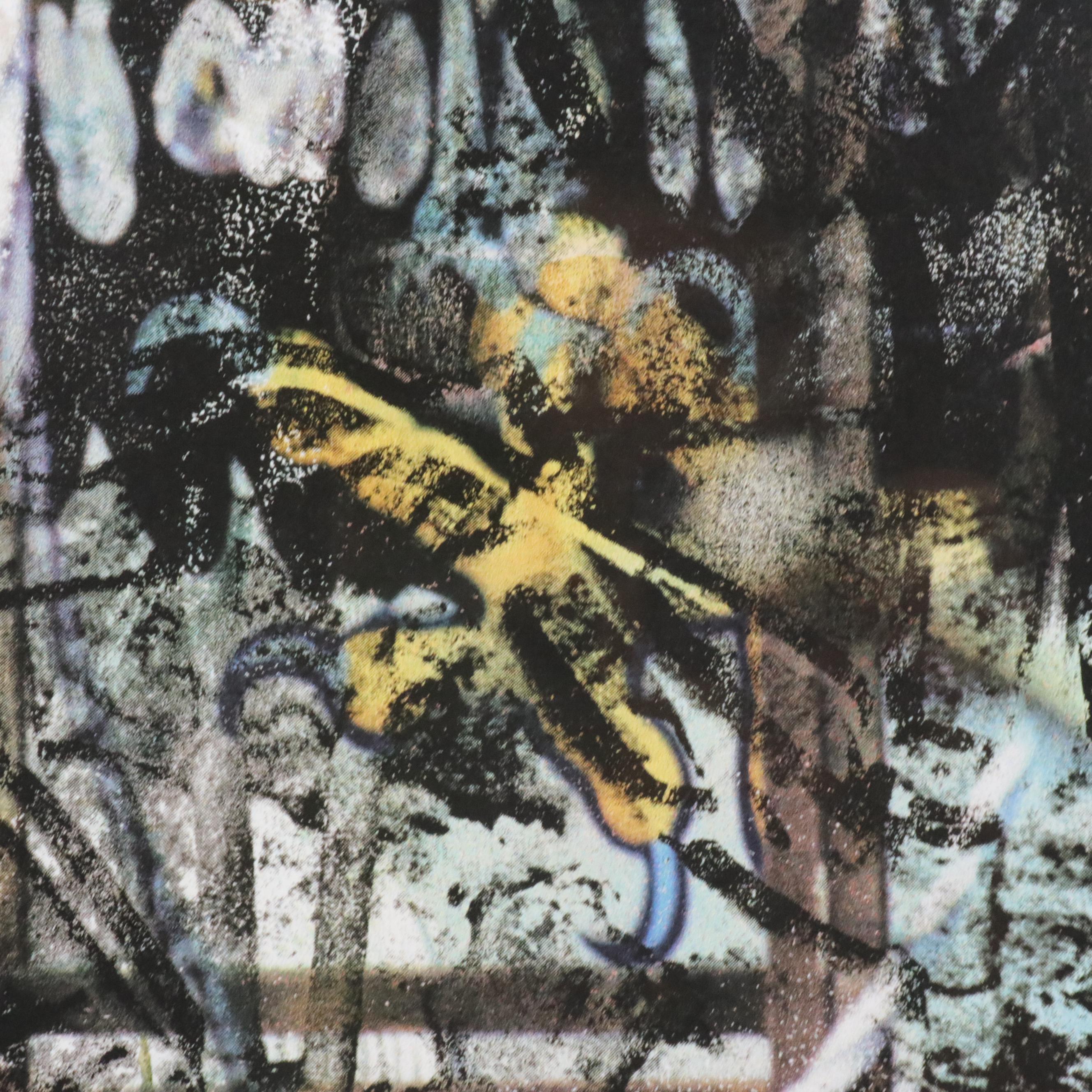 Signed Robert Rauschenberg and Darryl Pottorf Exhibition Poster, Circa 1999