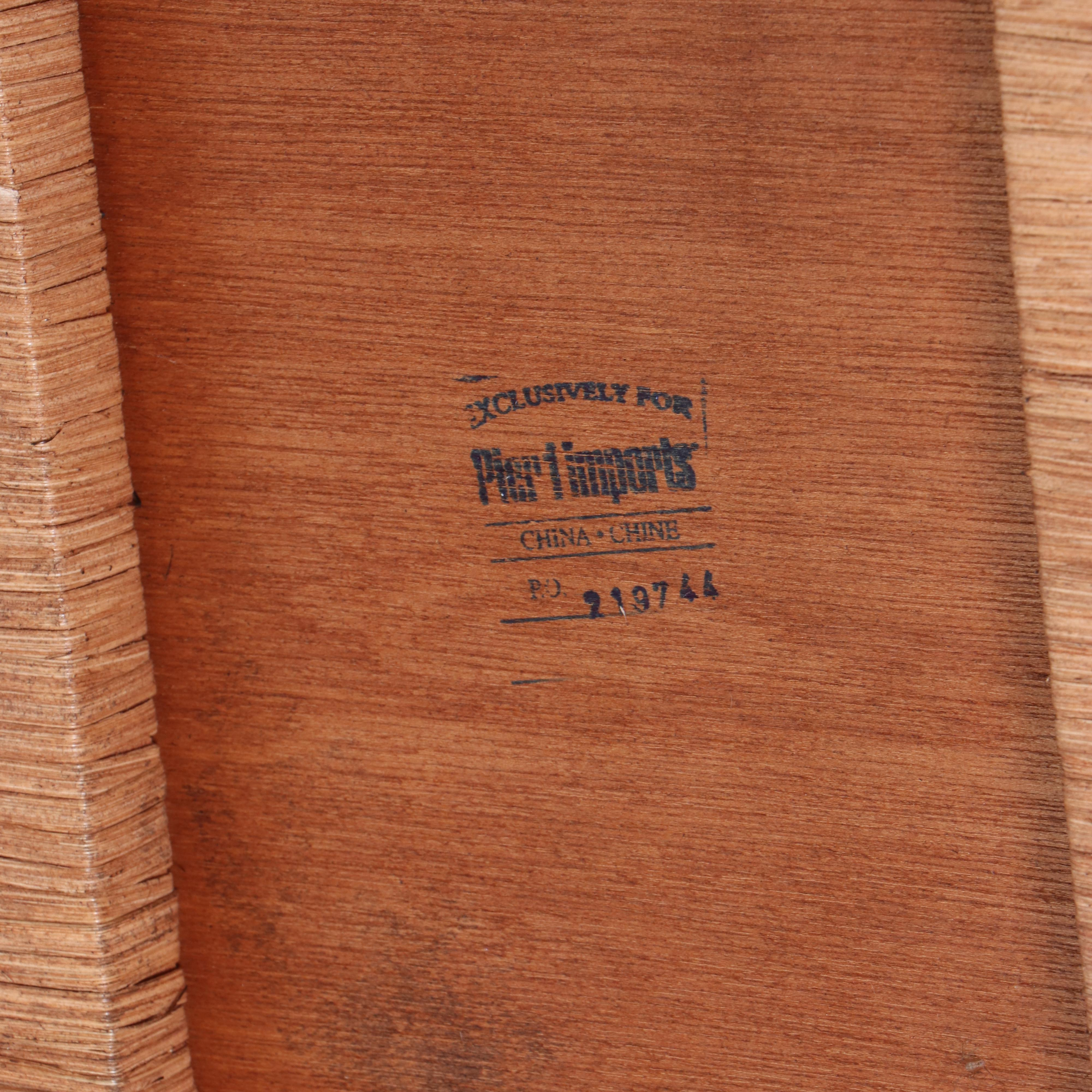 Pier 1 Imports Chinese Wicker Trunk