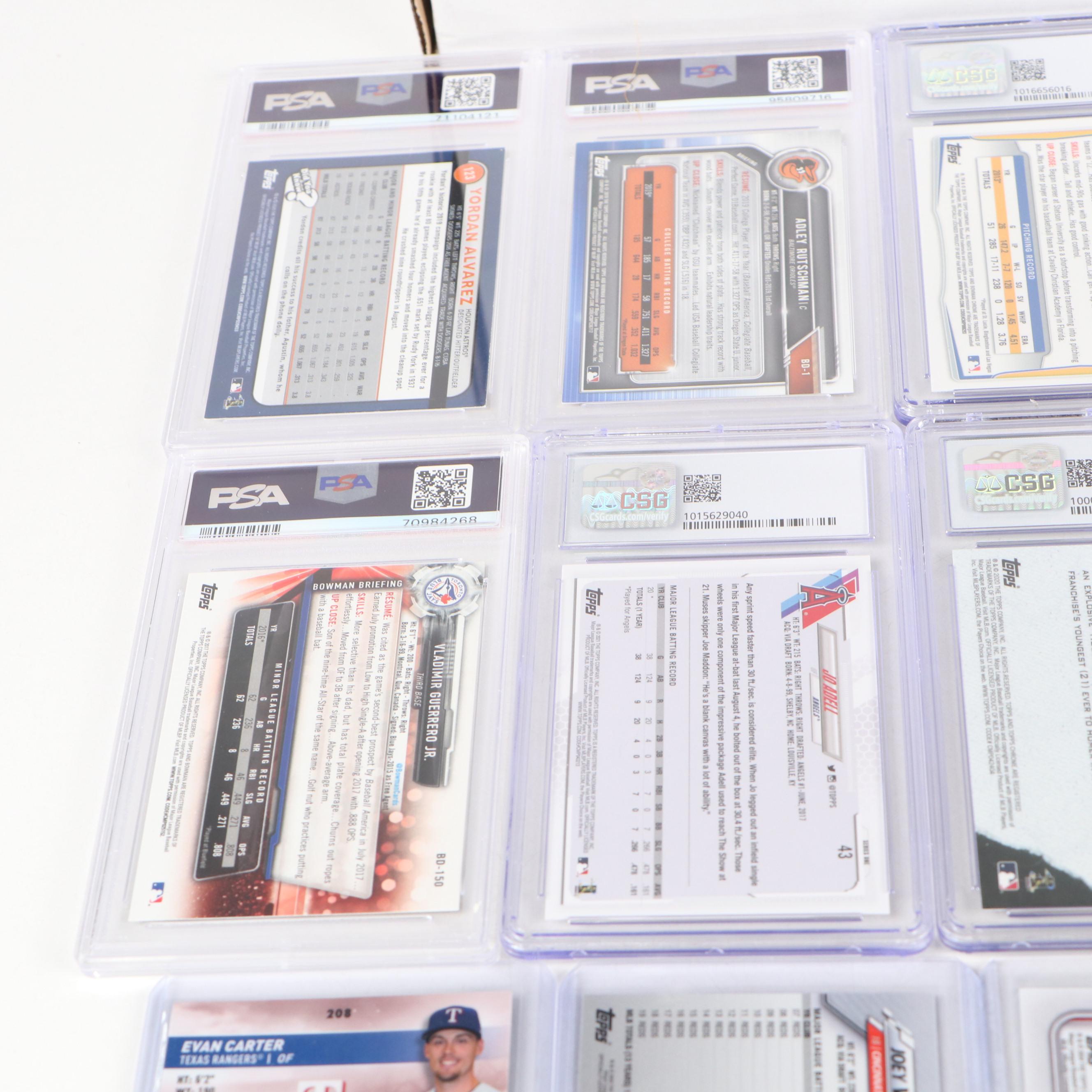 Topps Chrome and More Baseball Cards with Correa, Guerrero Jr., deGrom Prospect