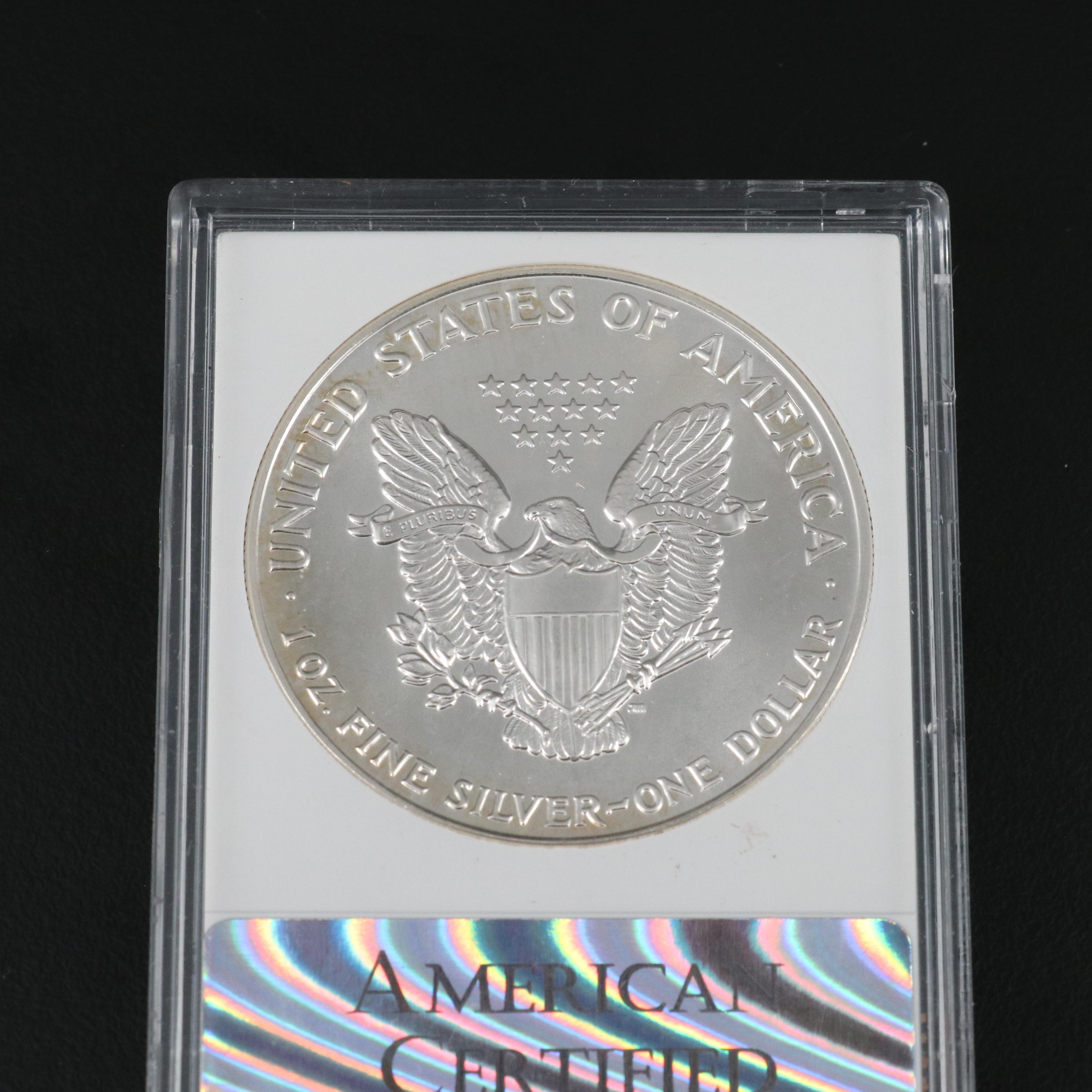 1991 American Silver Eagle