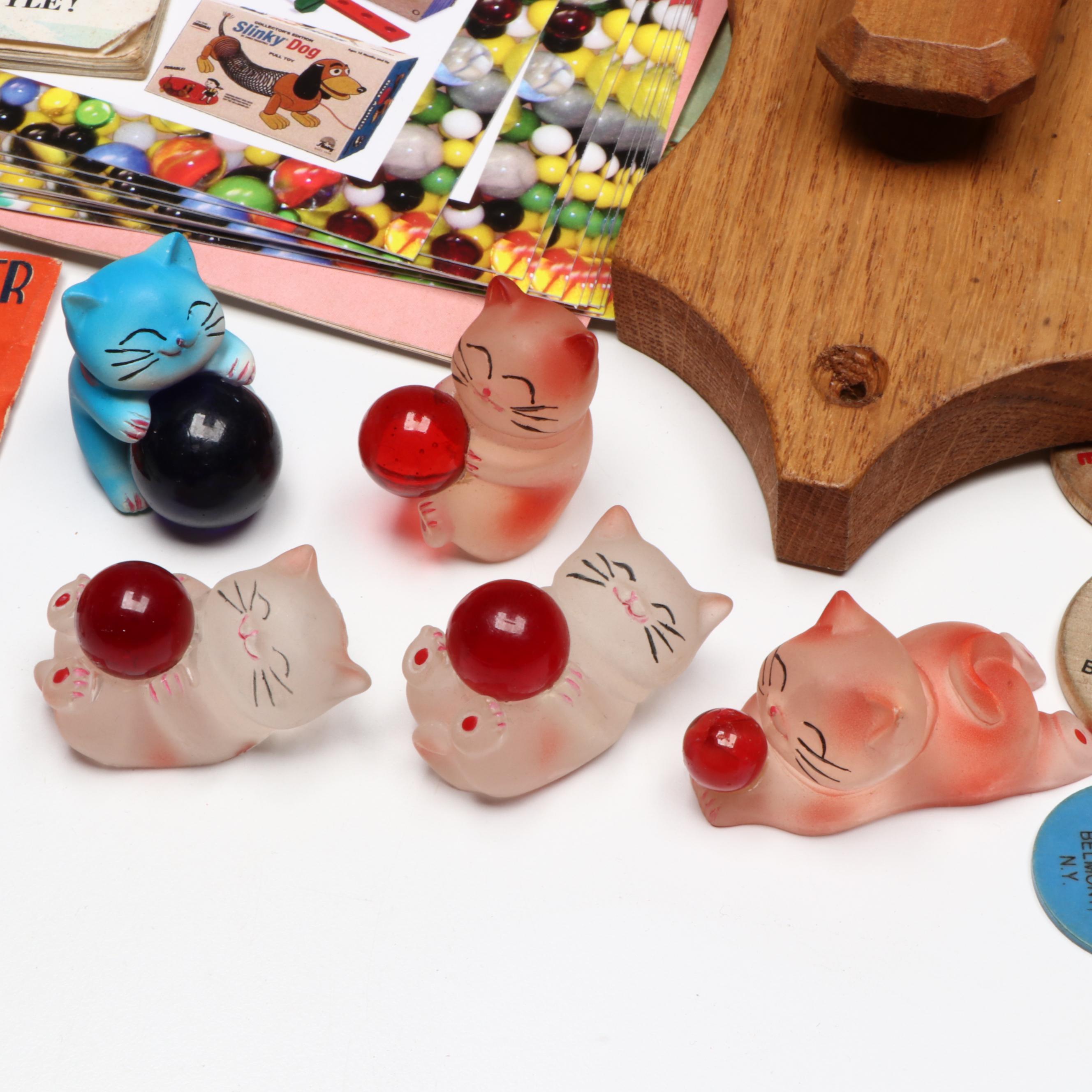 Marble Kaleidoscope, Yo-Yos, Micro Solitaire and Other Games and Novelty Items